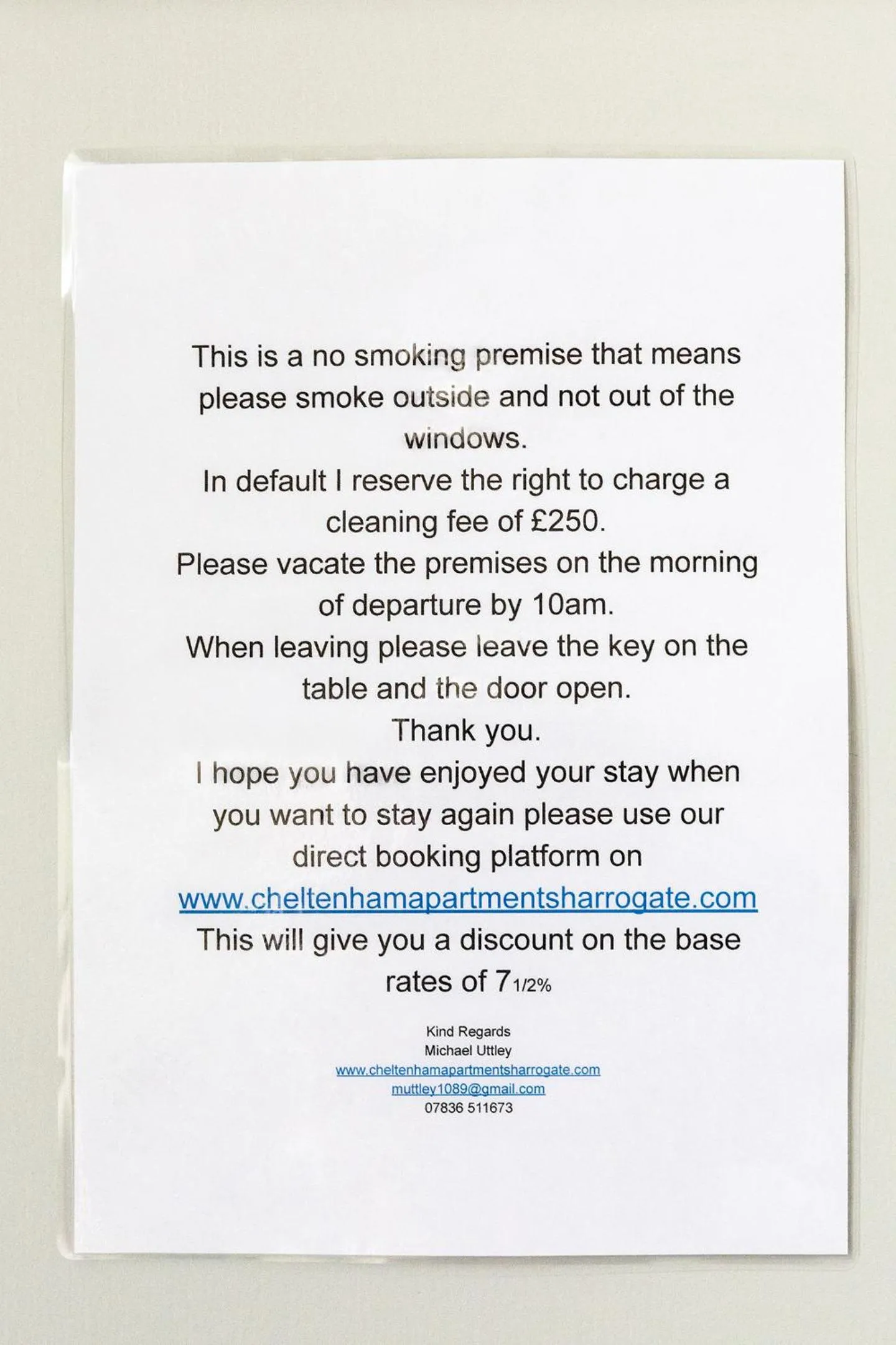 Other in Granville Apartments Harrogate