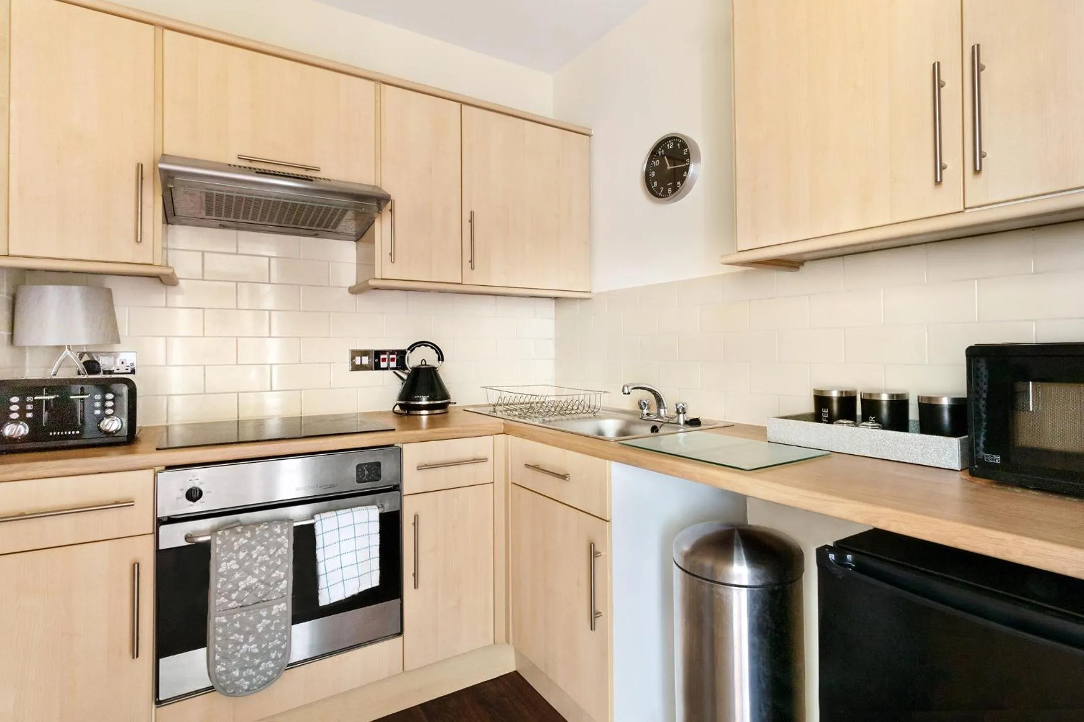 Kitchen or kitchenette in Granville Apartments Harrogate