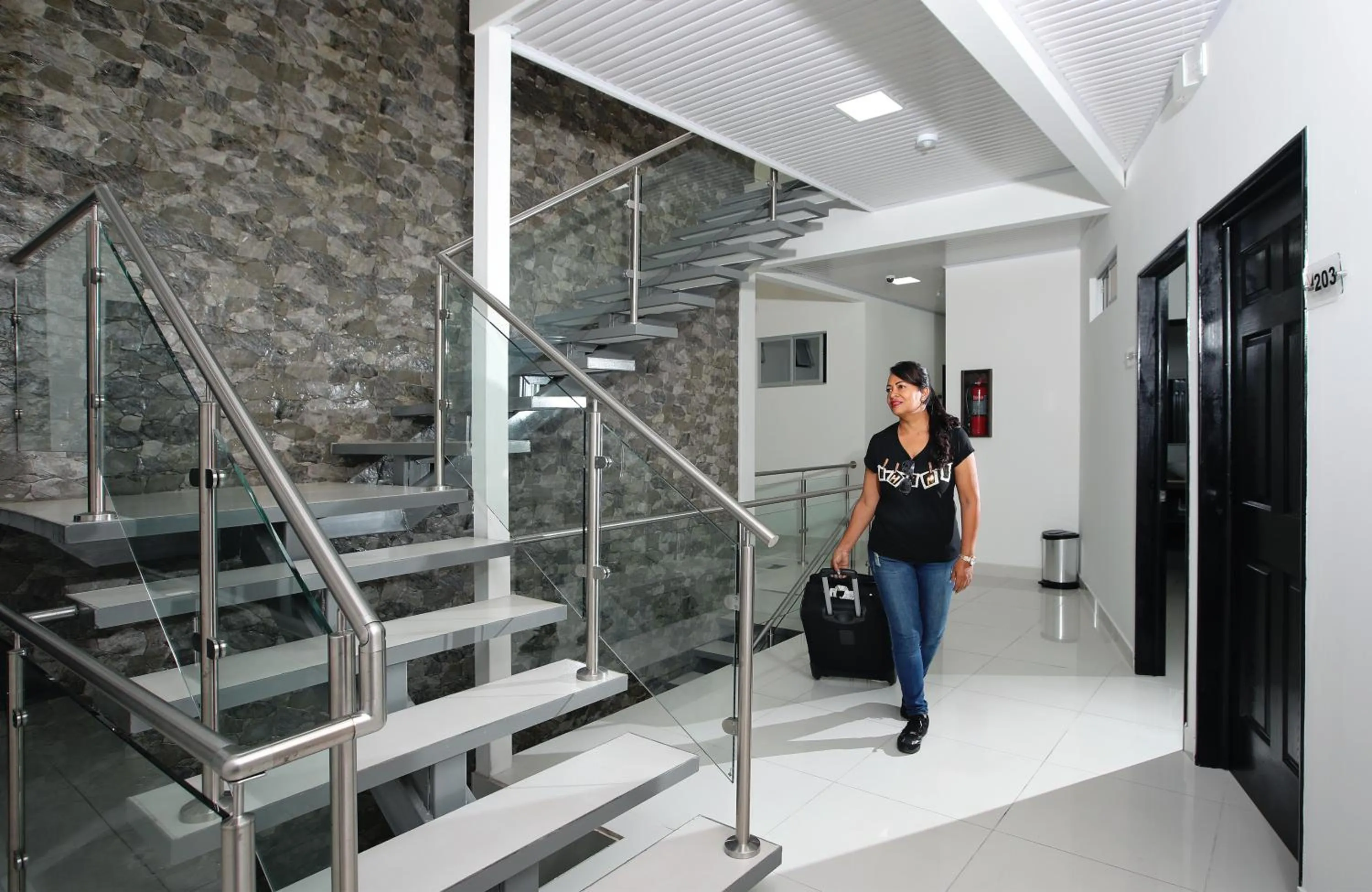 People in Hotel Milan Costa Rica