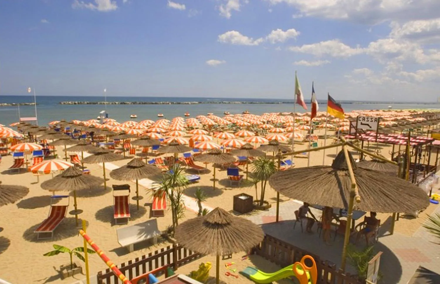 Beach in Albergo Villa Lucia