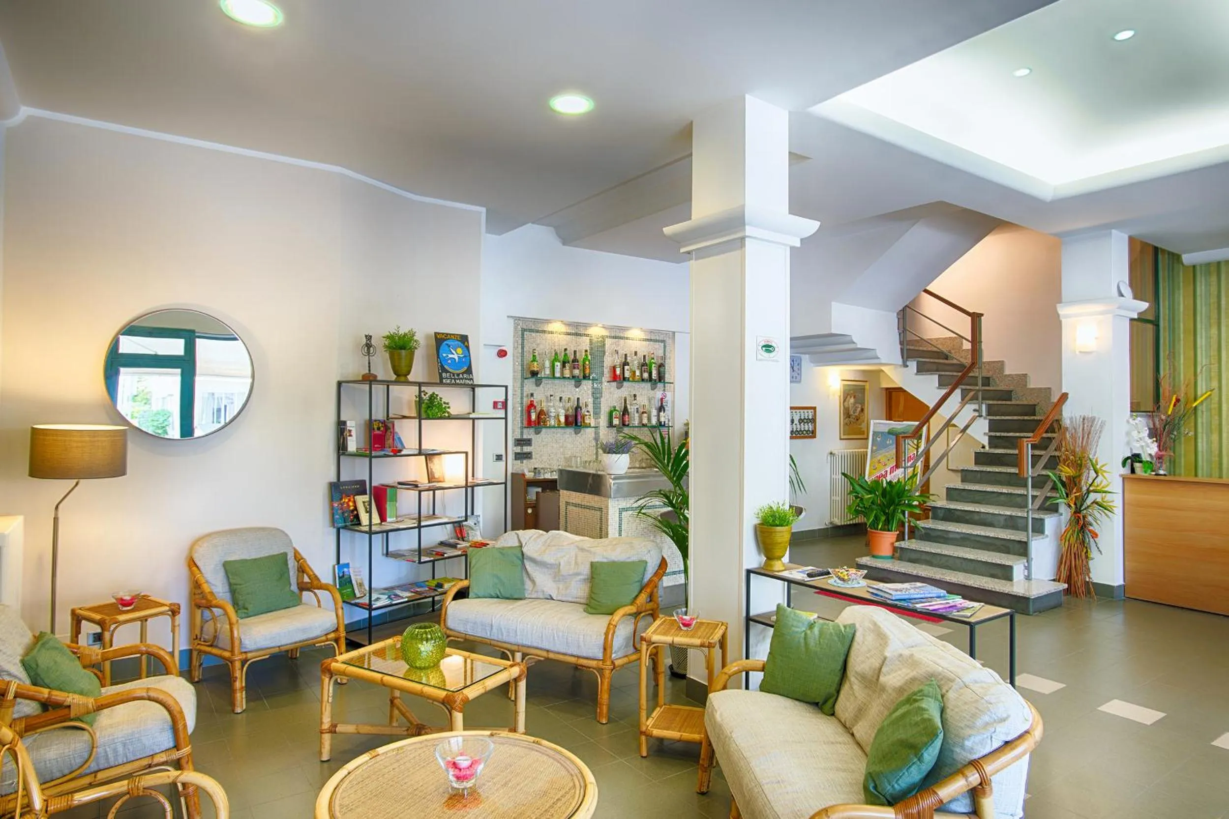Living room in Albergo Villa Lucia