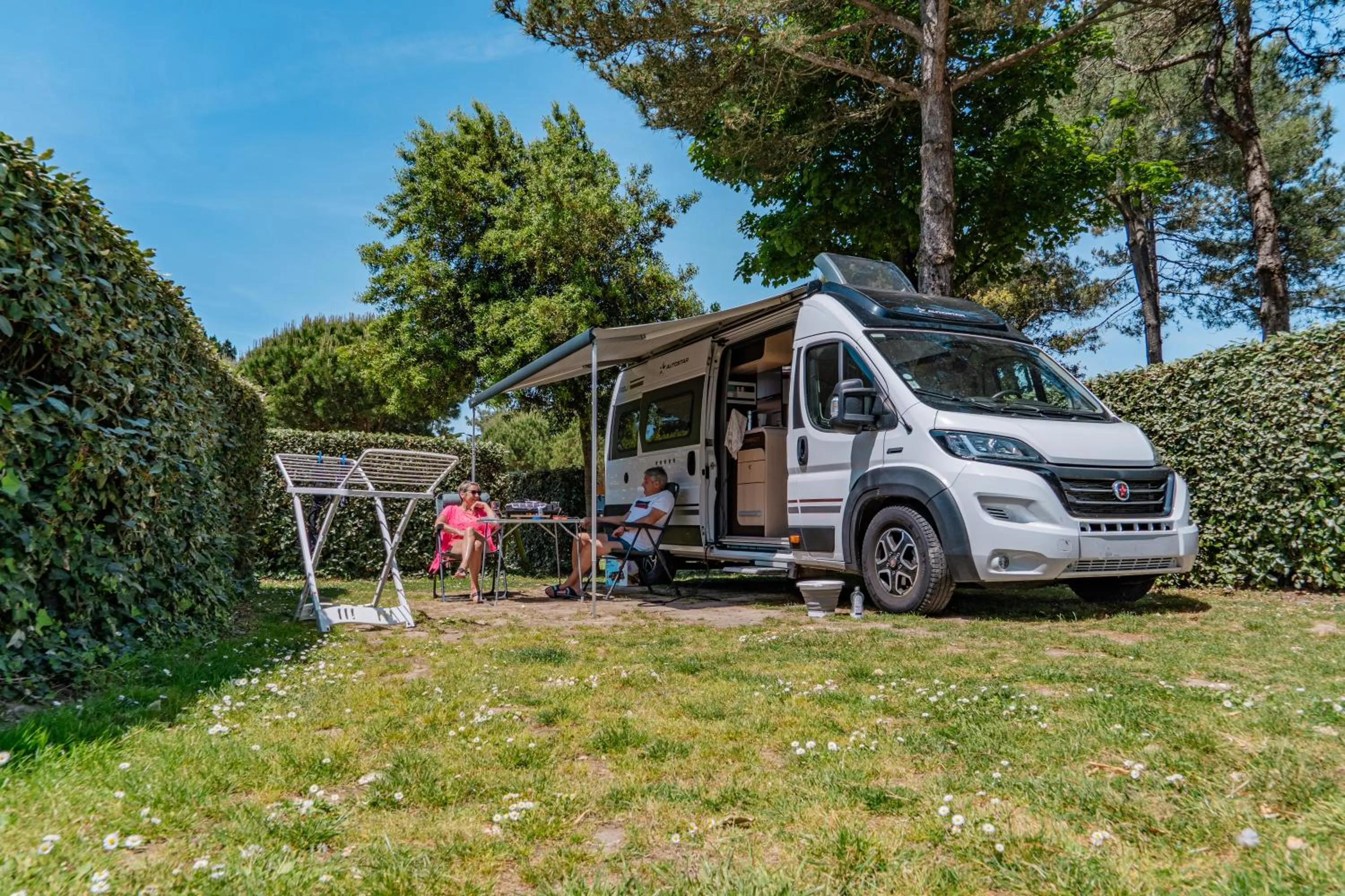 Natural landscape in Camping L'Ocean