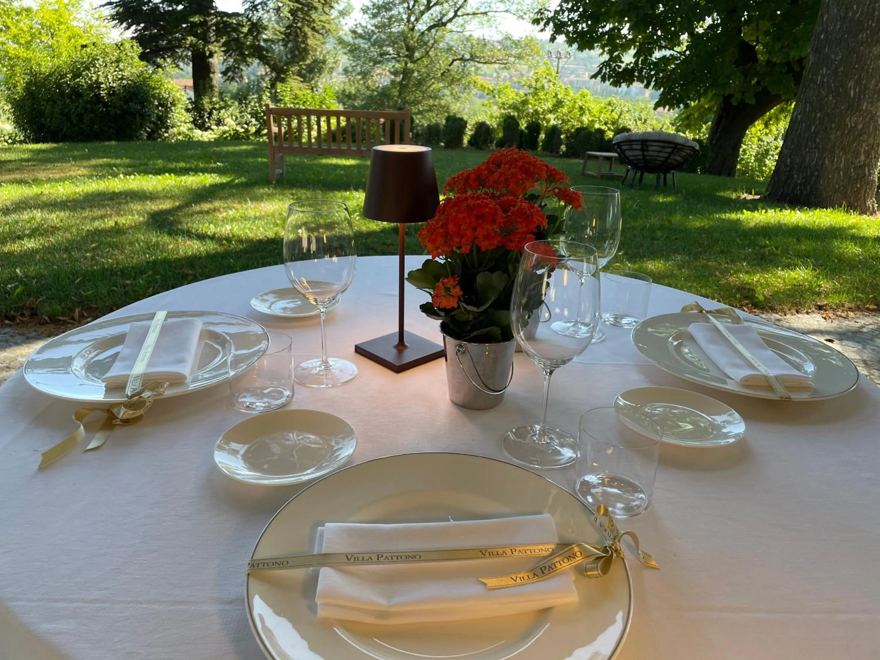 Restaurant/places to eat in Villa Pattono Relais