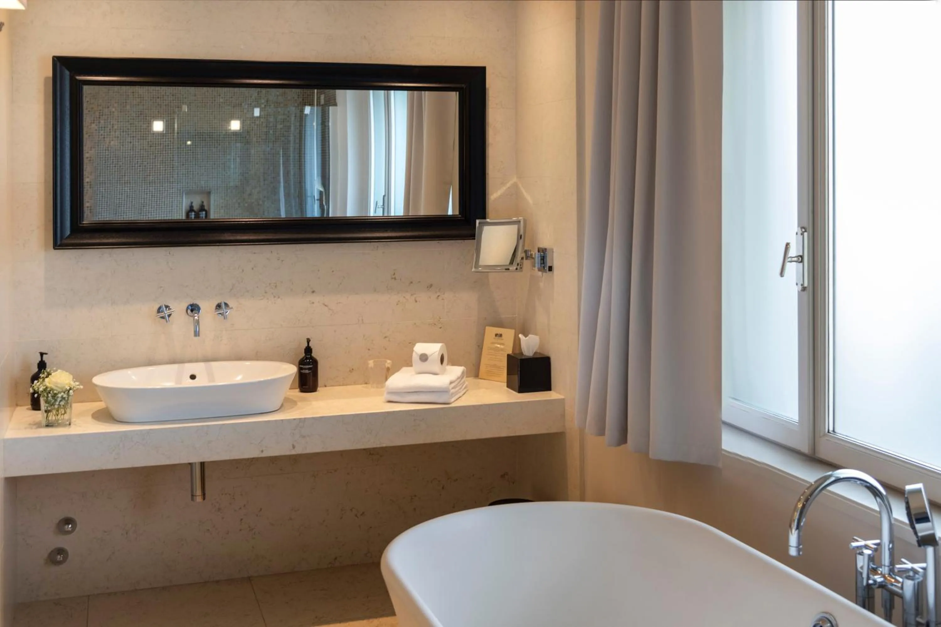 Bathroom in Villa Pattono Relais