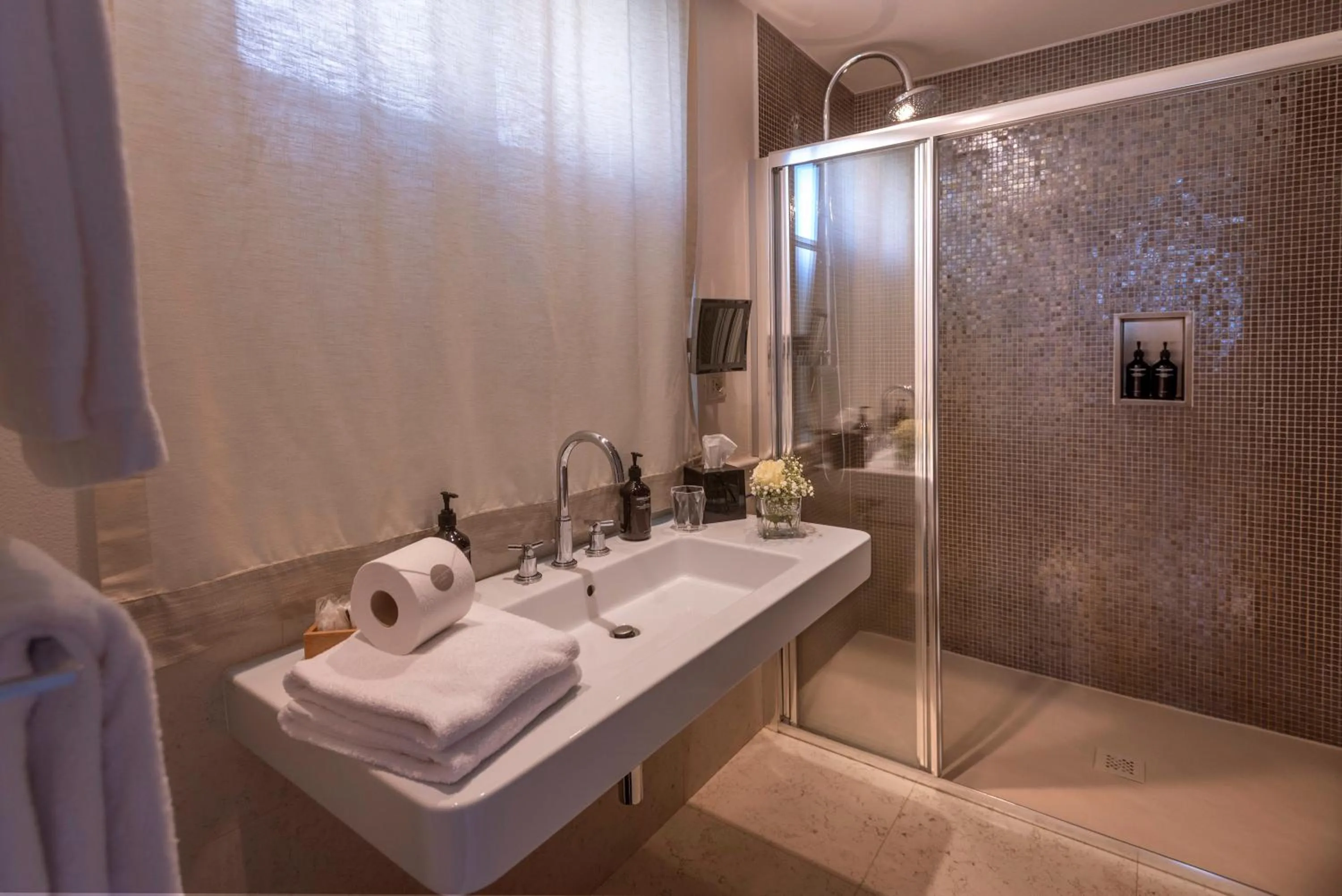 Bathroom in Villa Pattono Relais