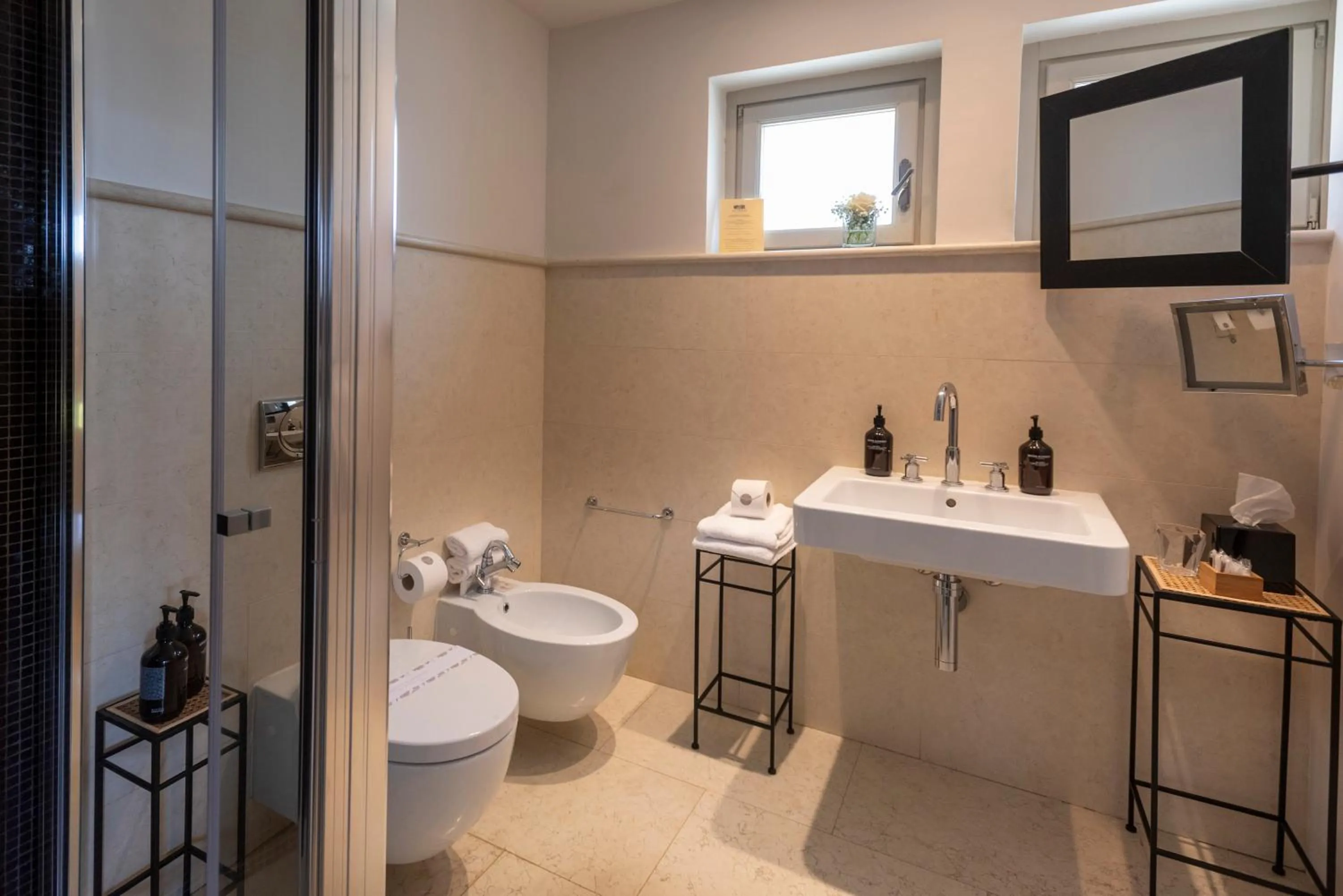 Bathroom in Villa Pattono Relais