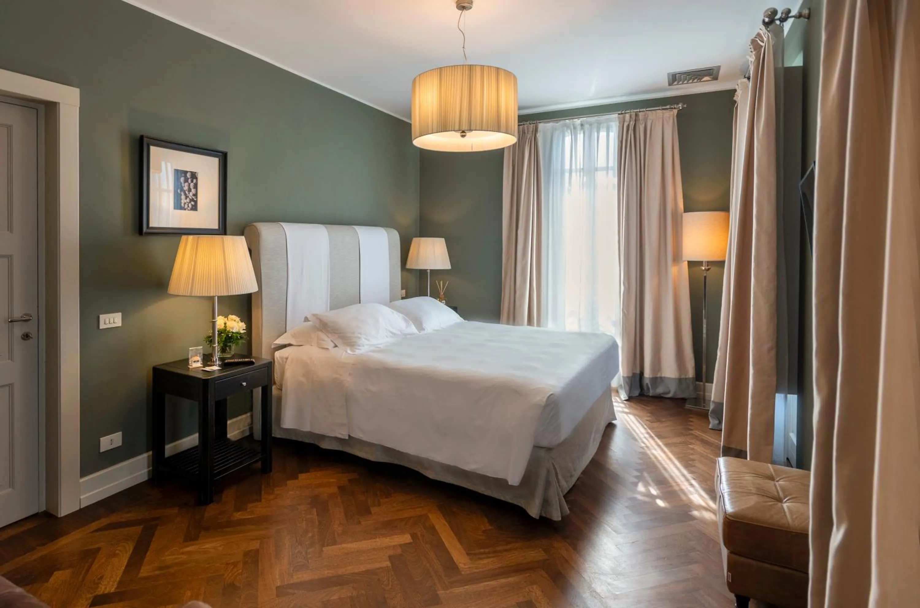 Bedroom, Bed in Villa Pattono Relais