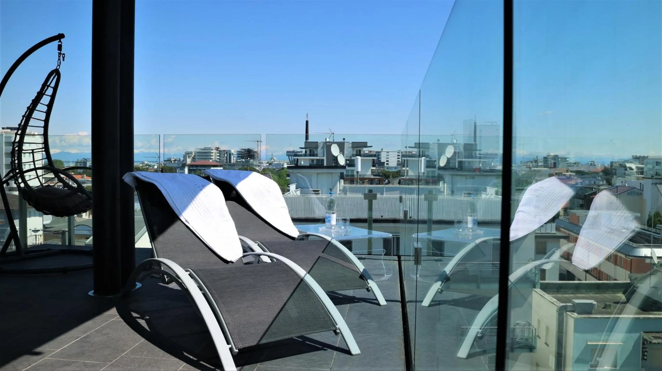 Balcony/Terrace in Hotel Rossini 4S