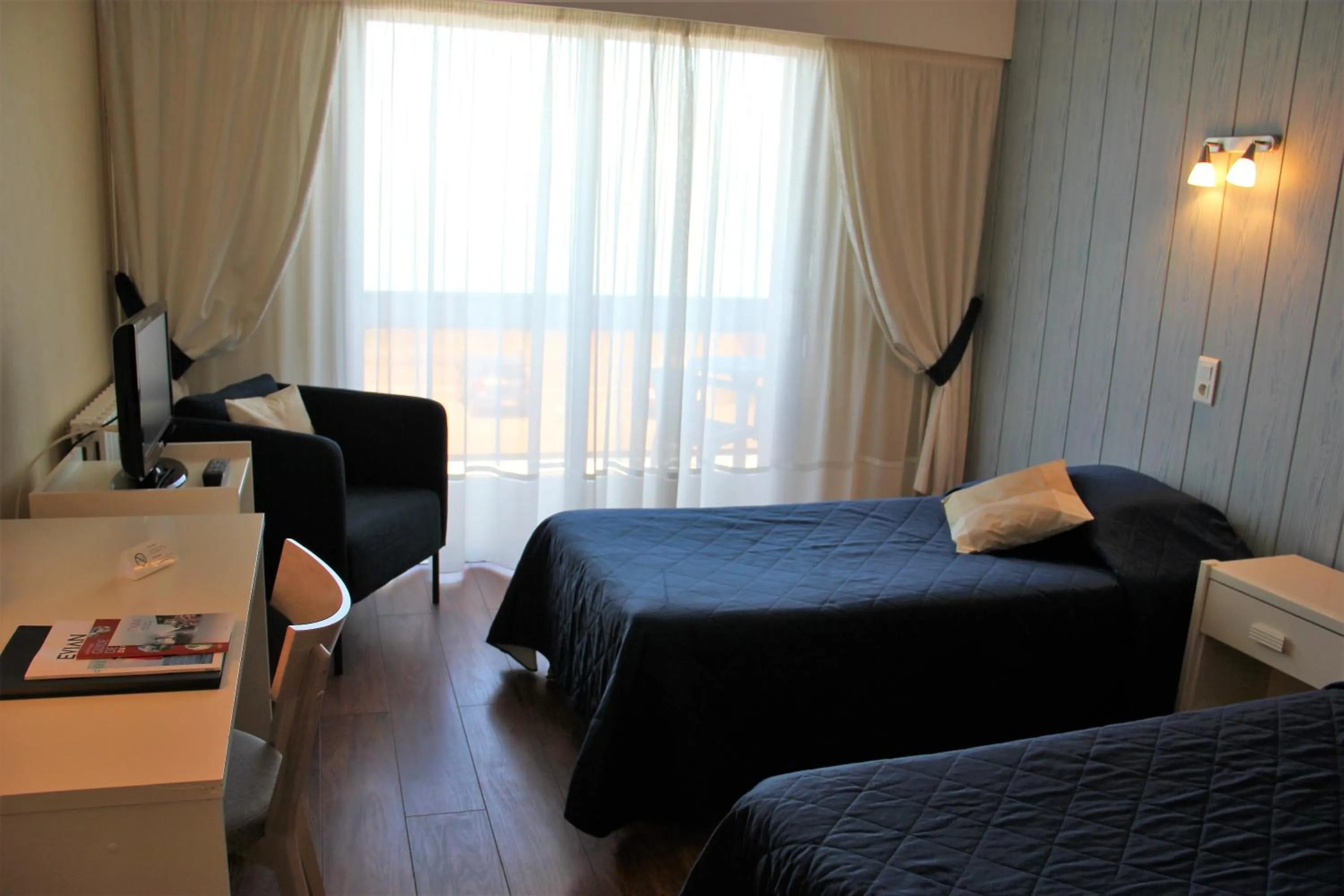 Bed in Hôtel Restaurant le Panorama