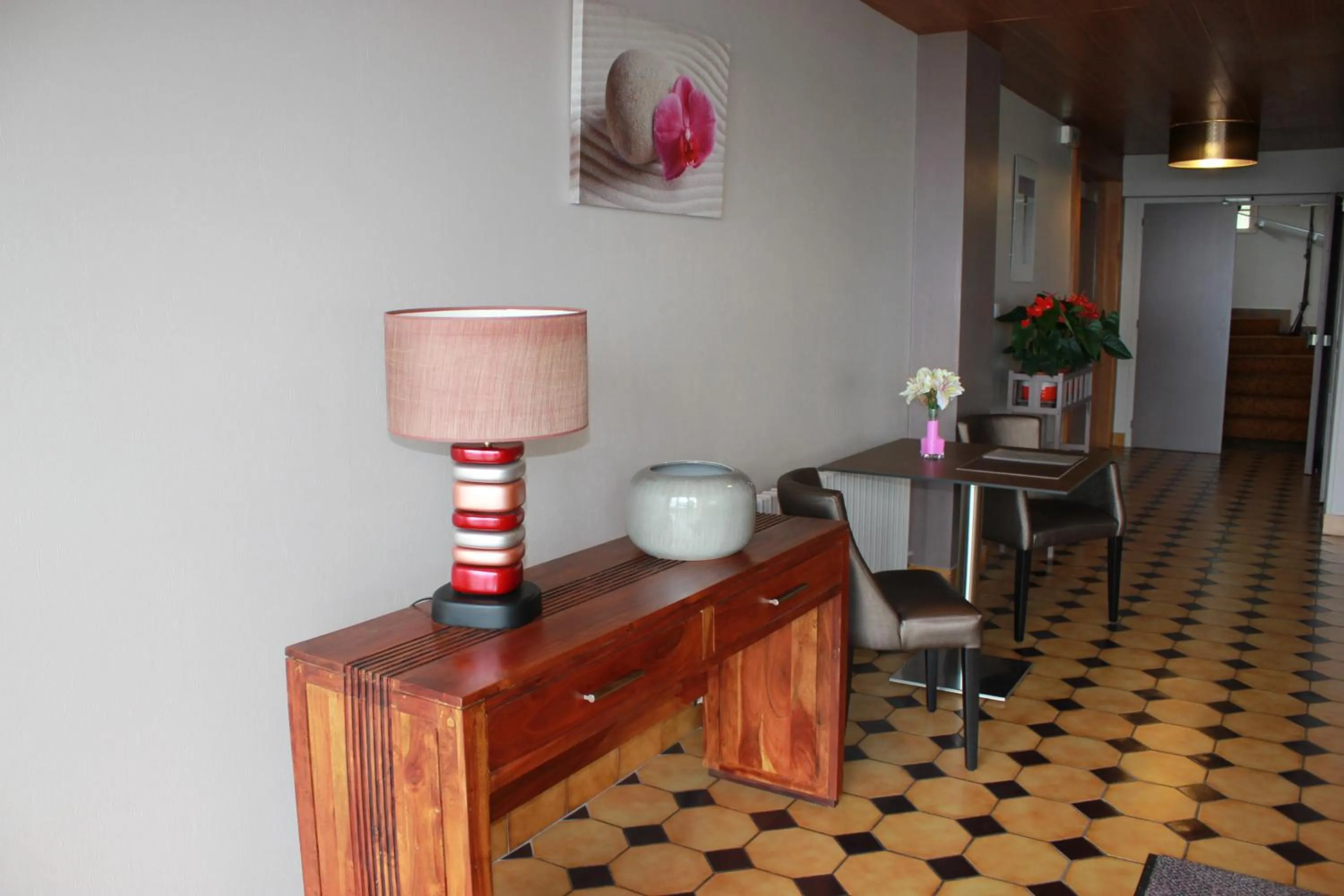 Decorative detail in Hôtel Restaurant le Panorama