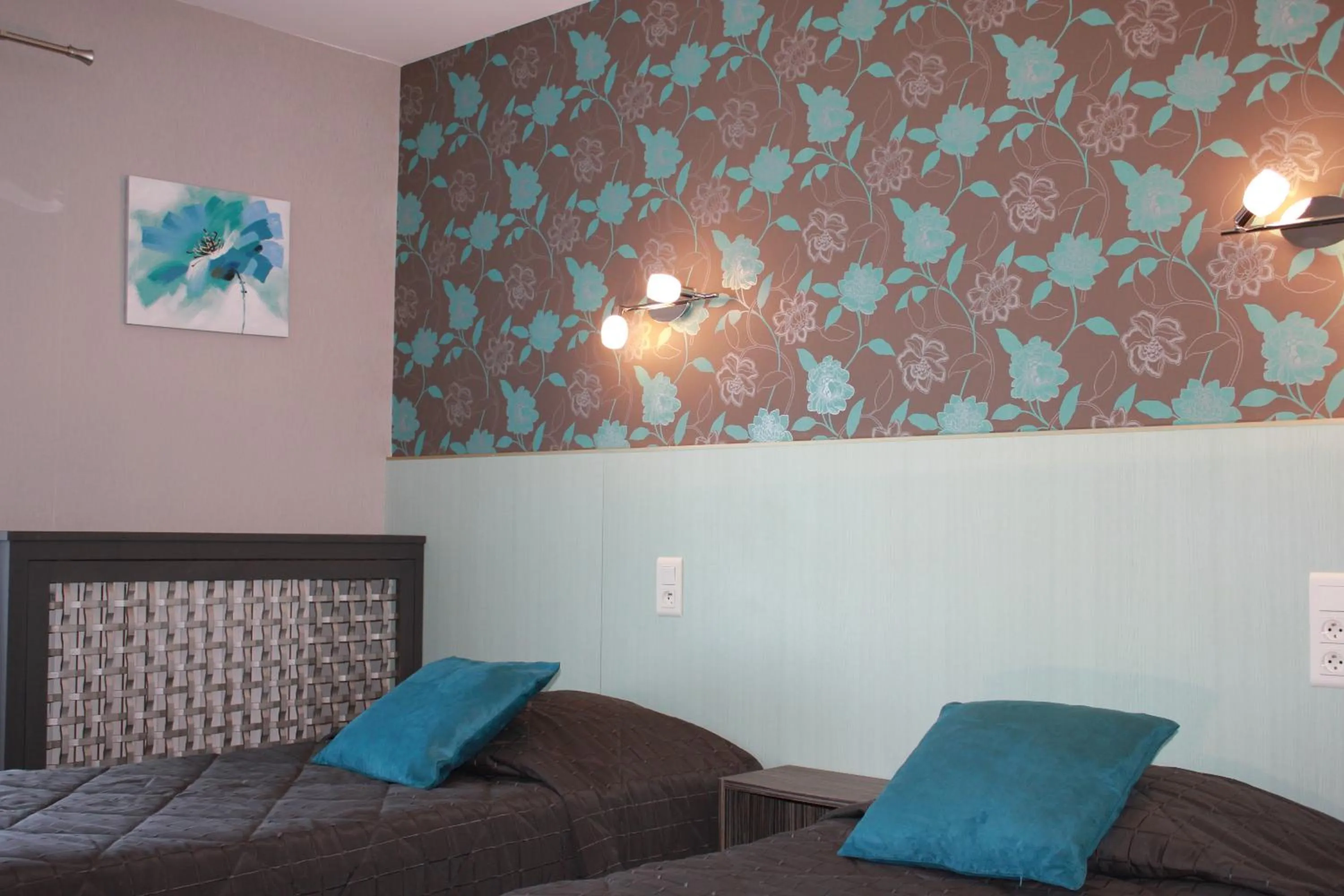 Bed in Hôtel Restaurant le Panorama