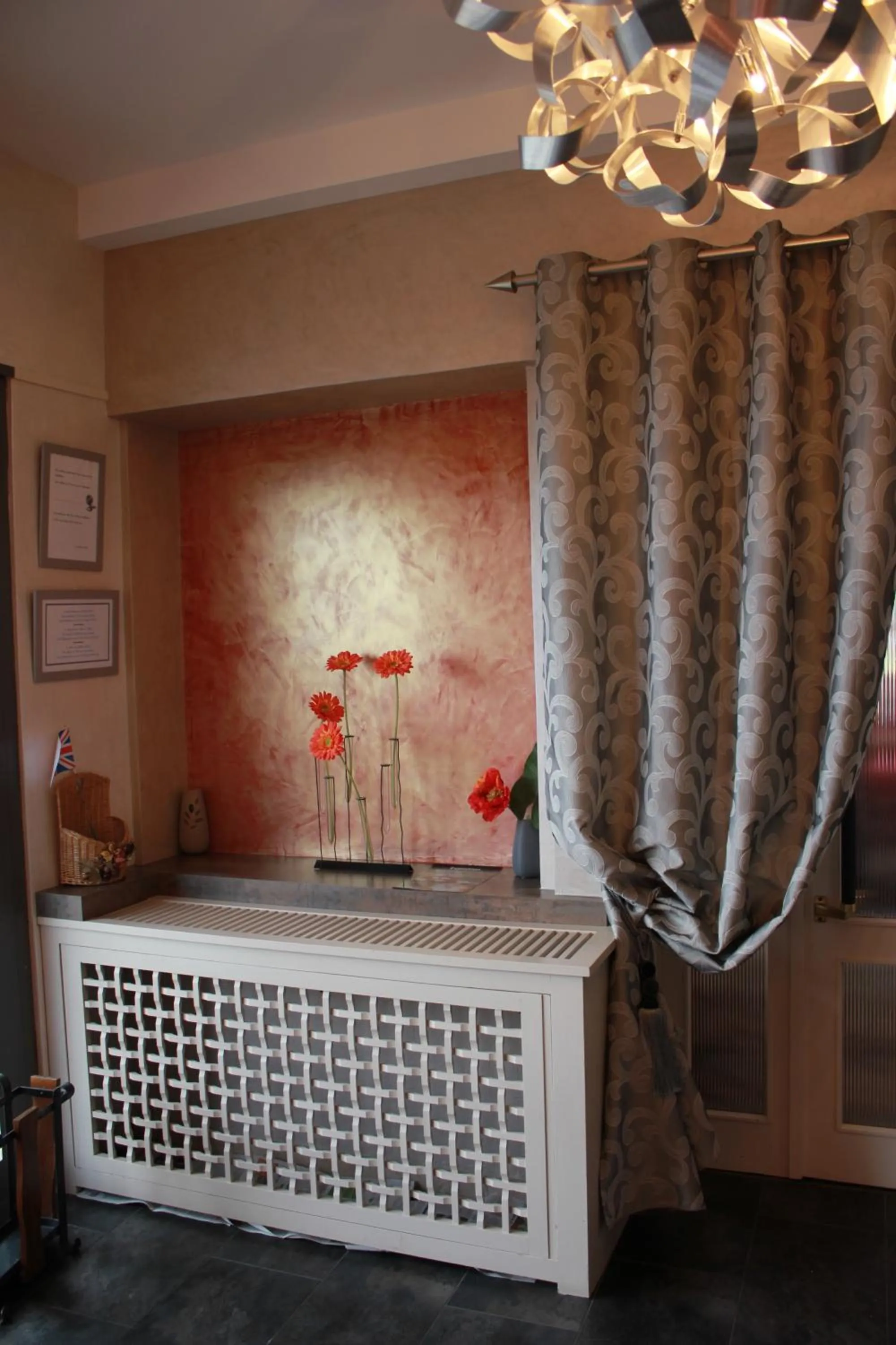 Decorative detail in Hôtel Restaurant le Panorama