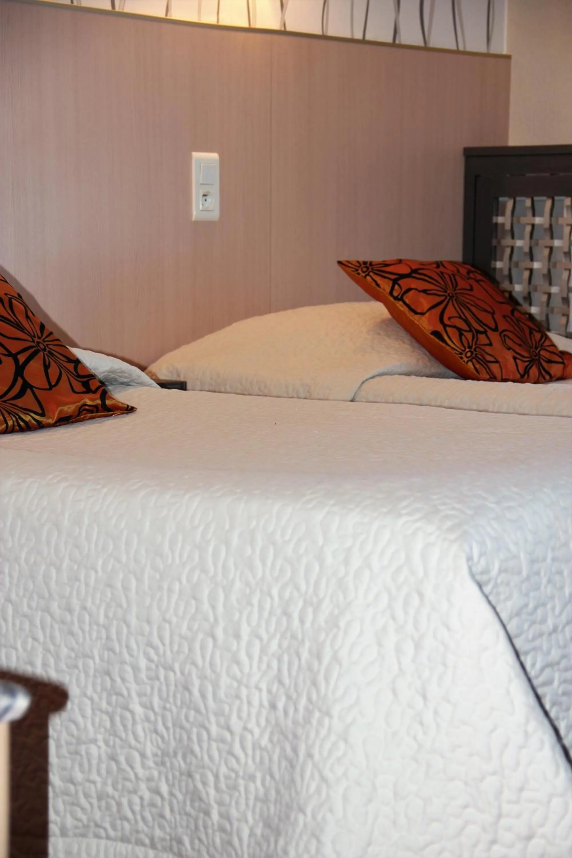 Bed in Hôtel Restaurant le Panorama