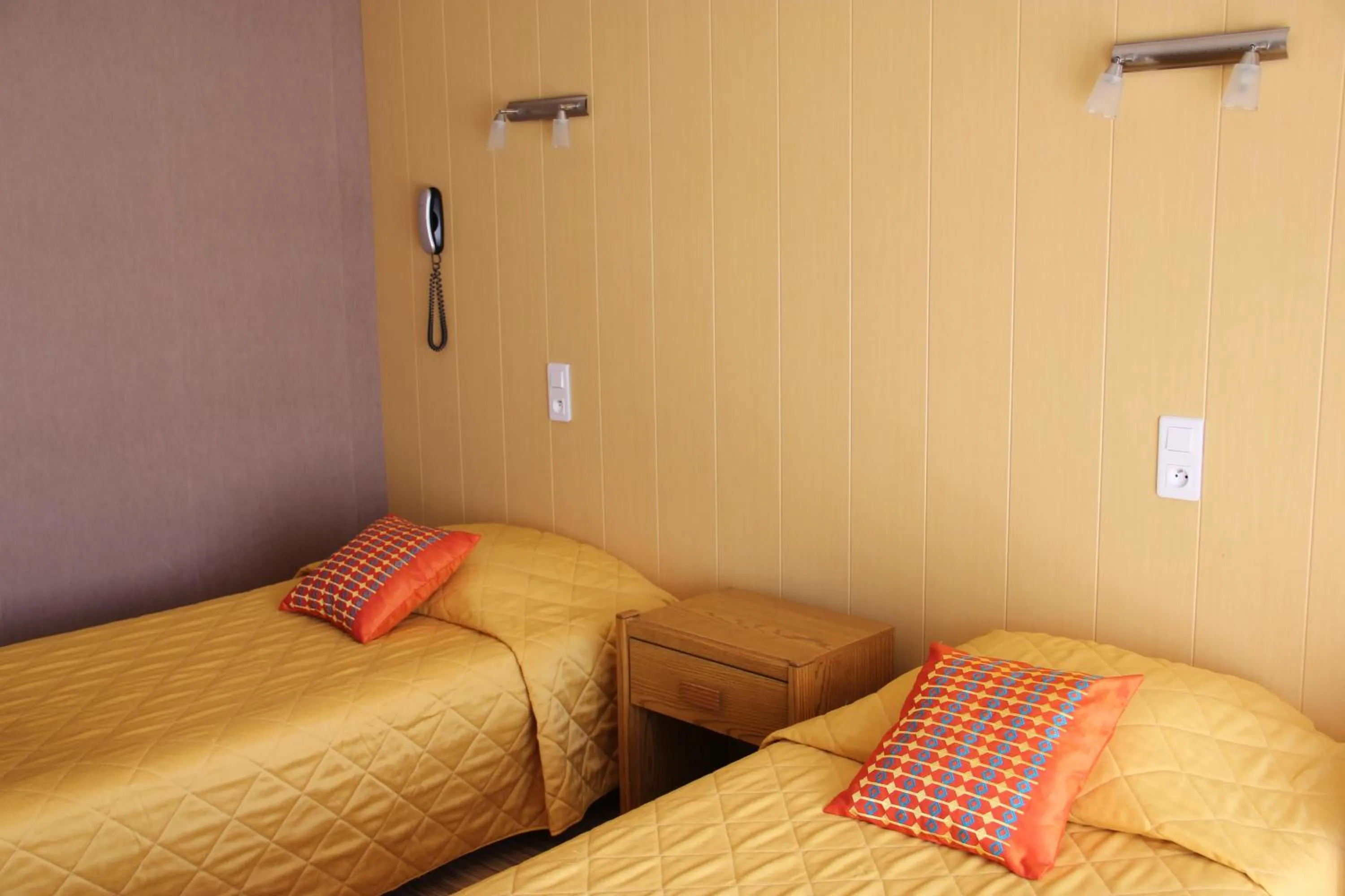 Bed in Hôtel Restaurant le Panorama