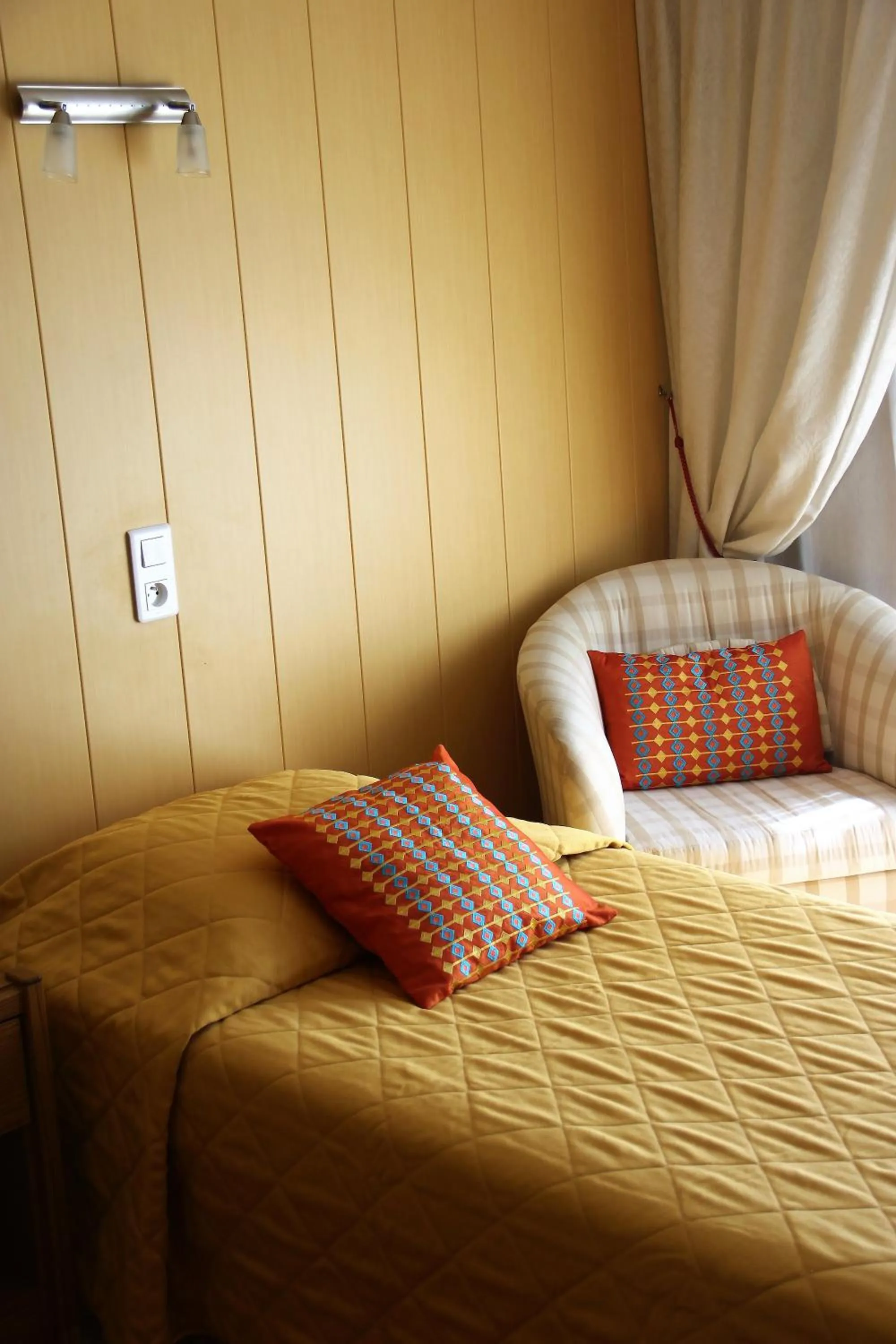 Bed in Hôtel Restaurant le Panorama