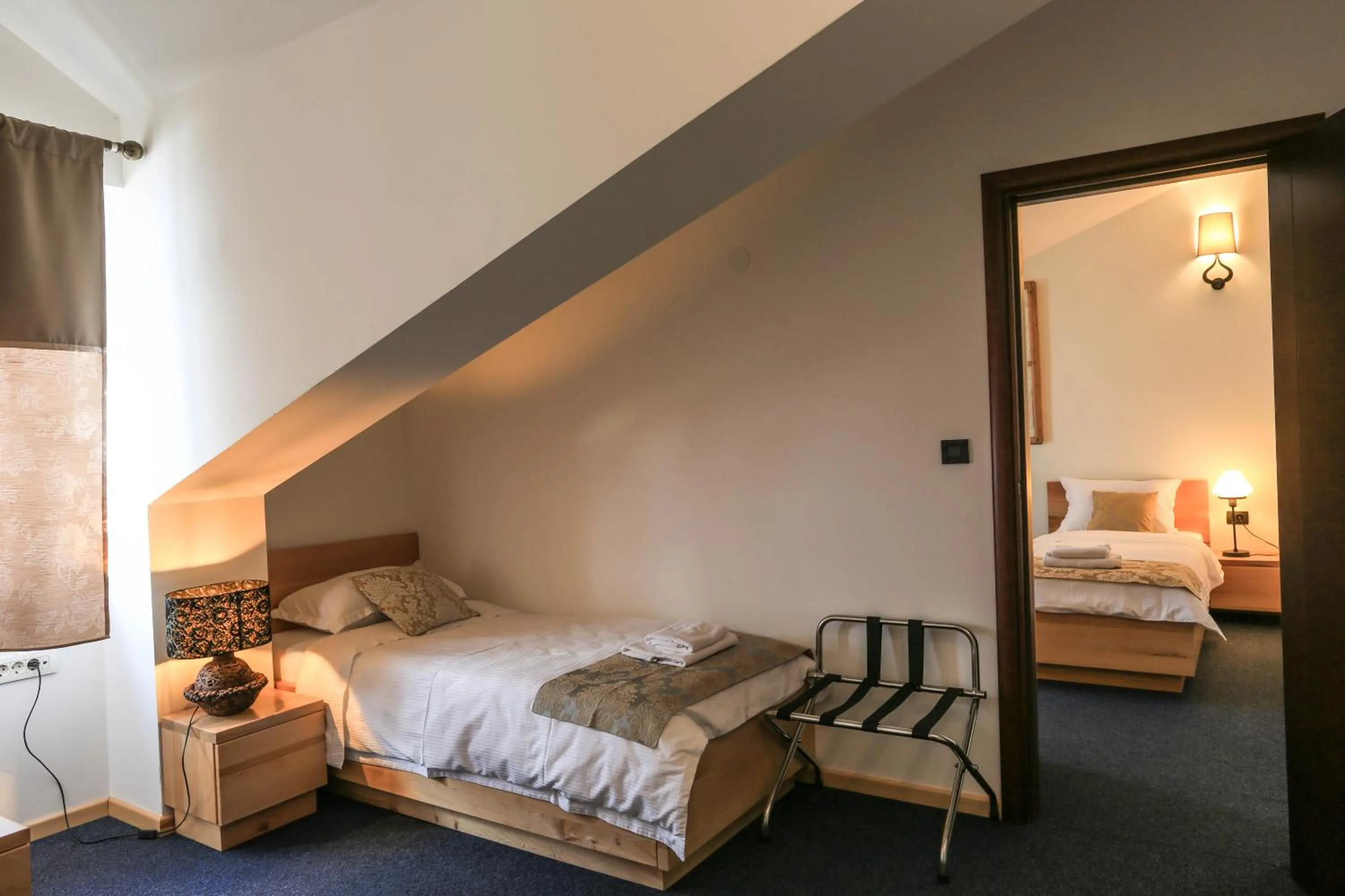 Photo of the whole room, Bed in GARNI HOTEL ATRIUM