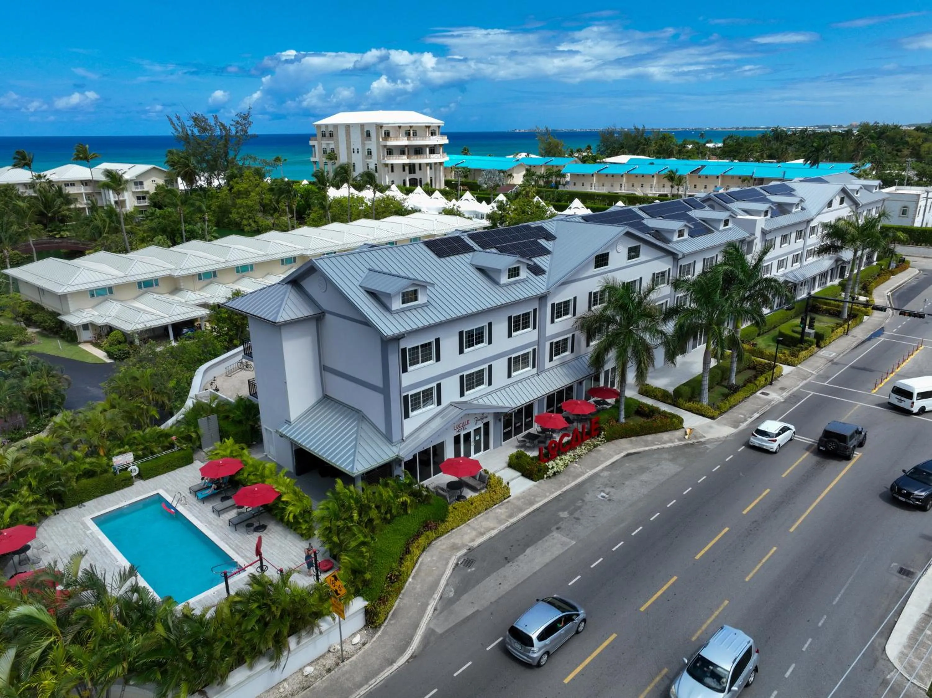 Property building in The Locale Hotel Grand Cayman