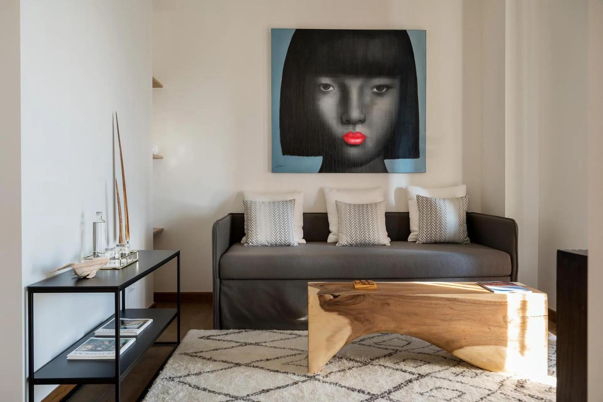 Living room in Esplanade Tergesteo - Luxury Retreat