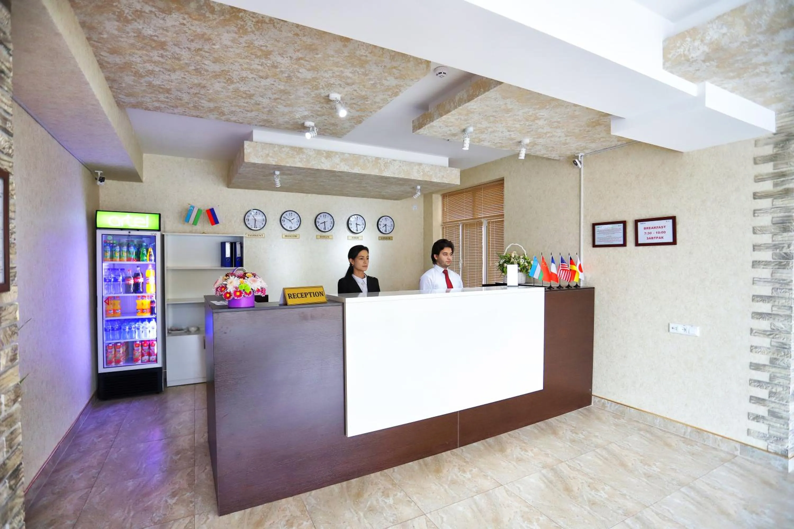 Staff in TOURIST INN hotel