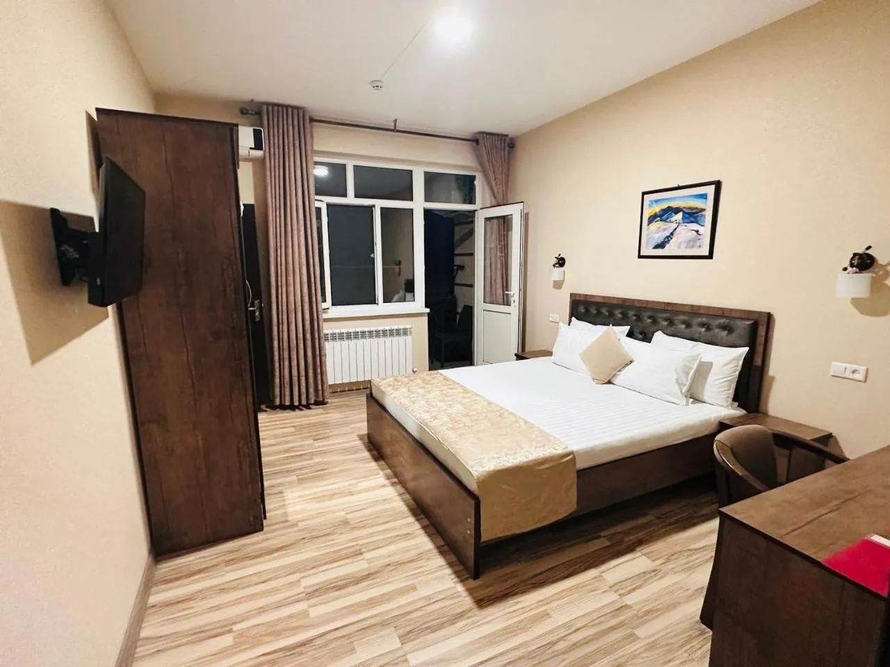 Bed in TOURIST INN hotel