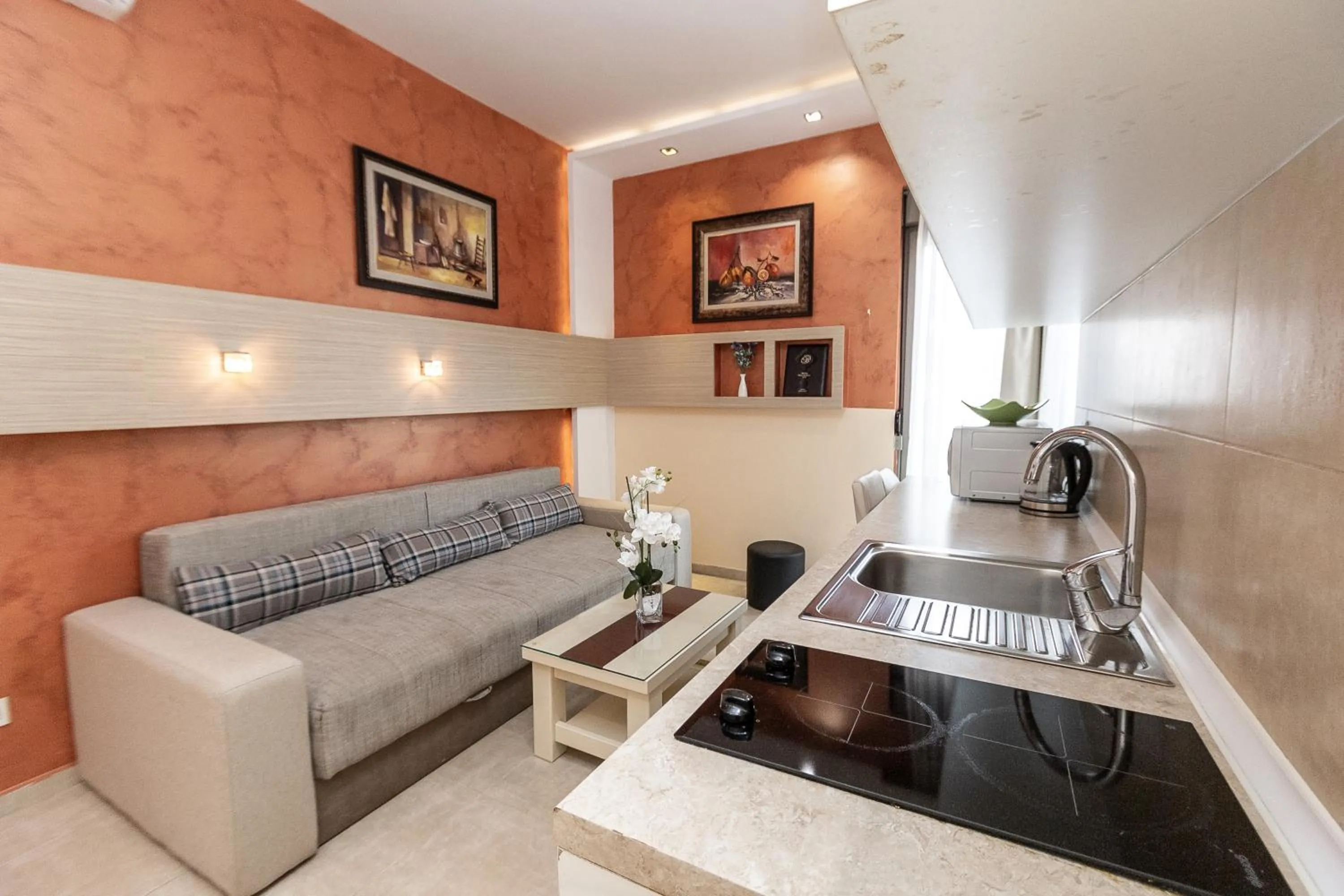 Kitchen or kitchenette in Hotel Butua Residence