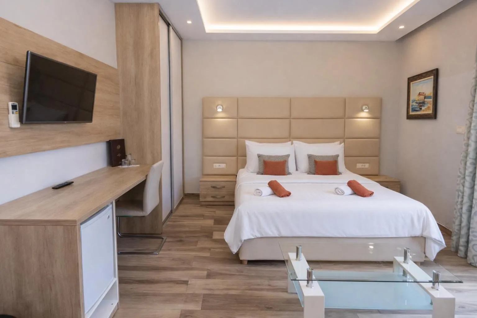 Bed in Hotel Butua Residence