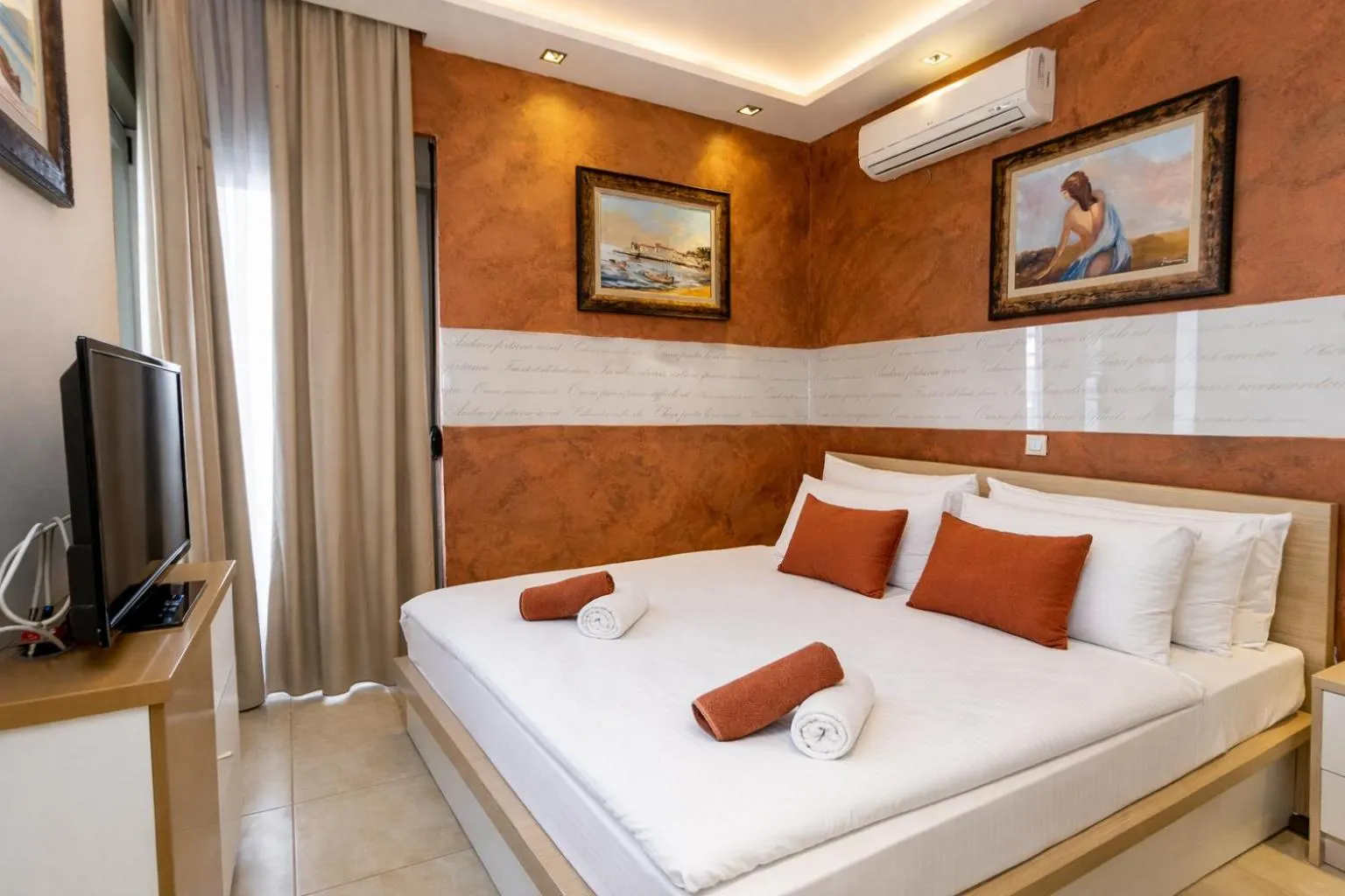 Bed in Hotel Butua Residence