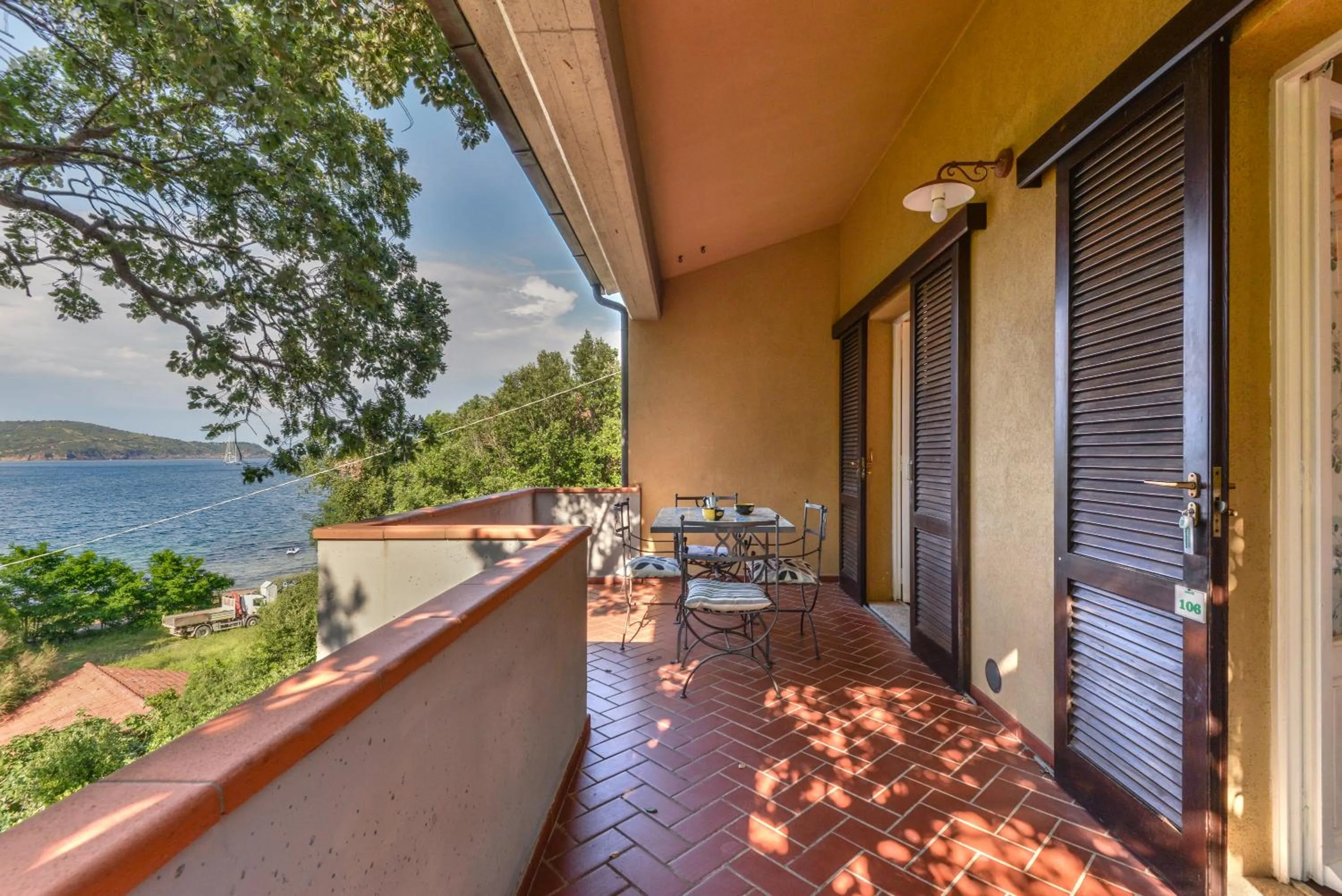 Balcony/Terrace in Residence Le Acacie