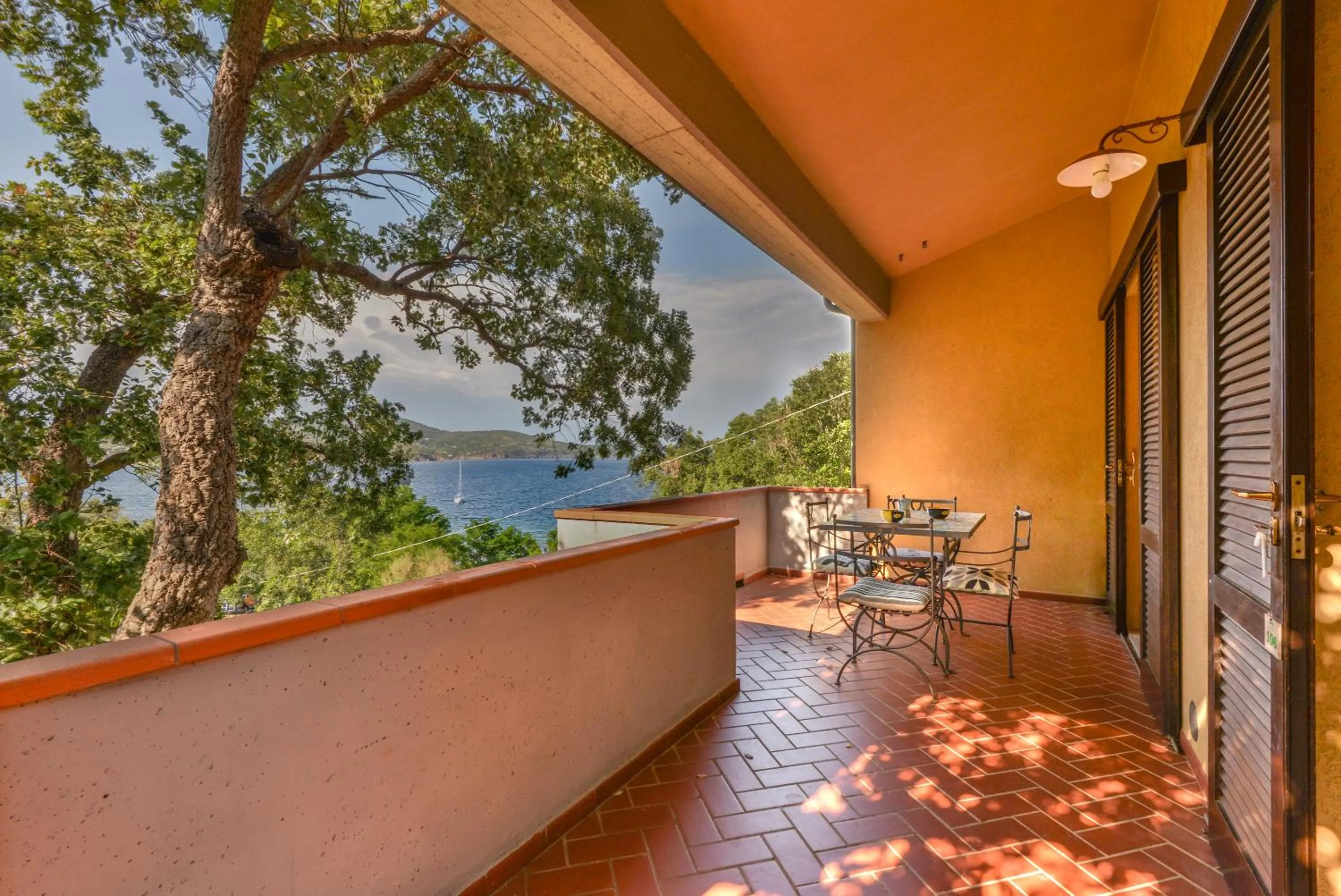 Balcony/Terrace in Residence Le Acacie