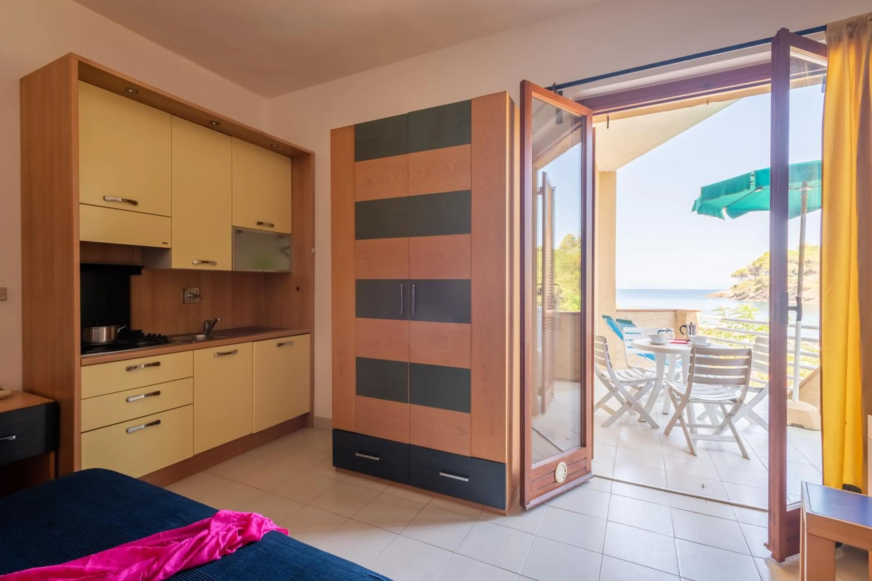 Balcony/Terrace in Residence Le Acacie