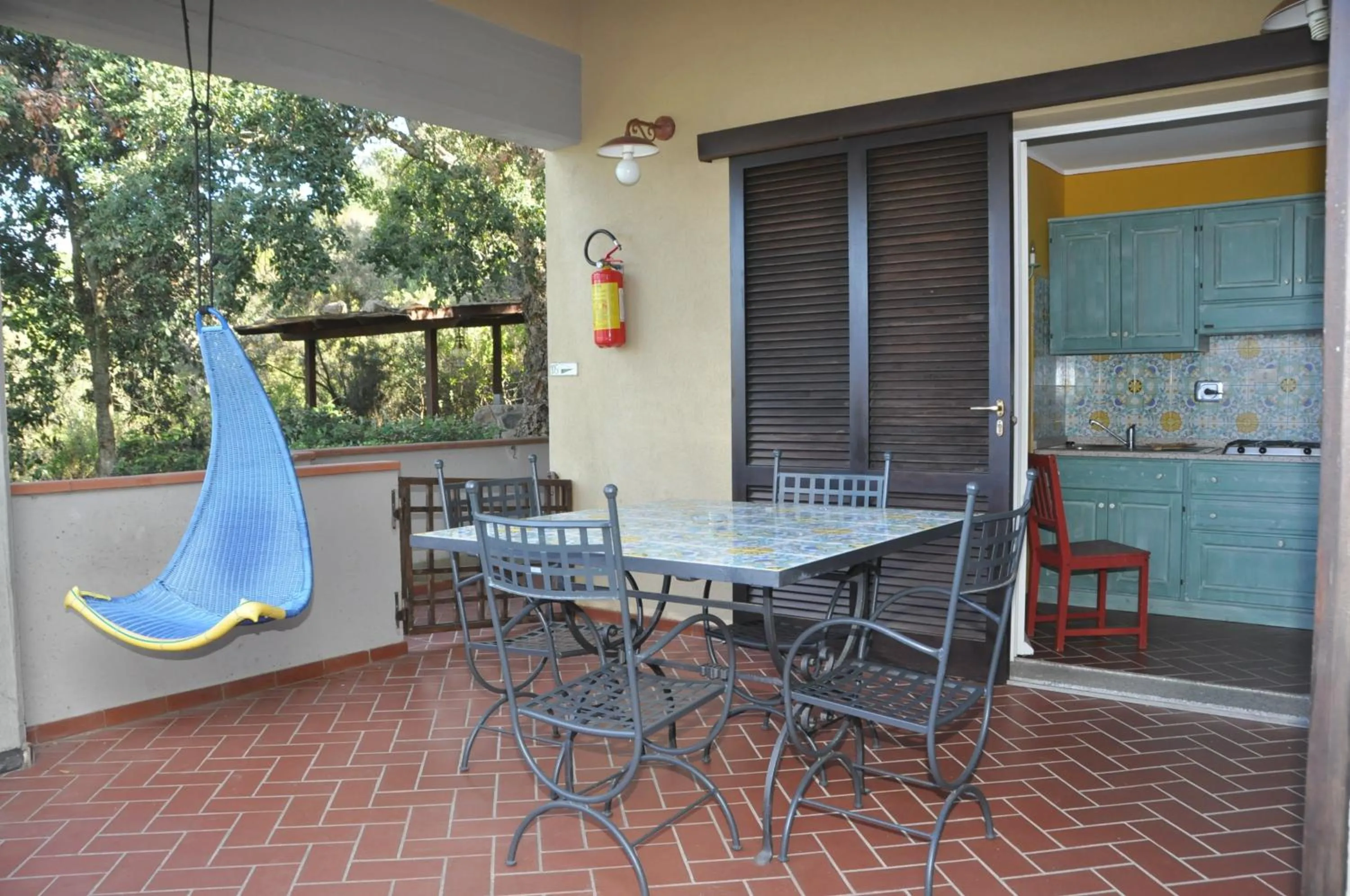 Balcony/Terrace in Residence Le Acacie