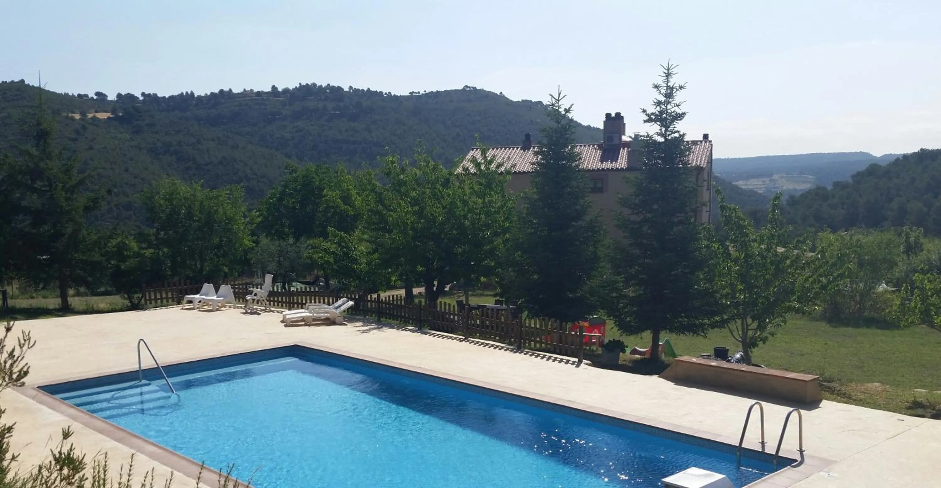 Swimming pool in Les Muntades