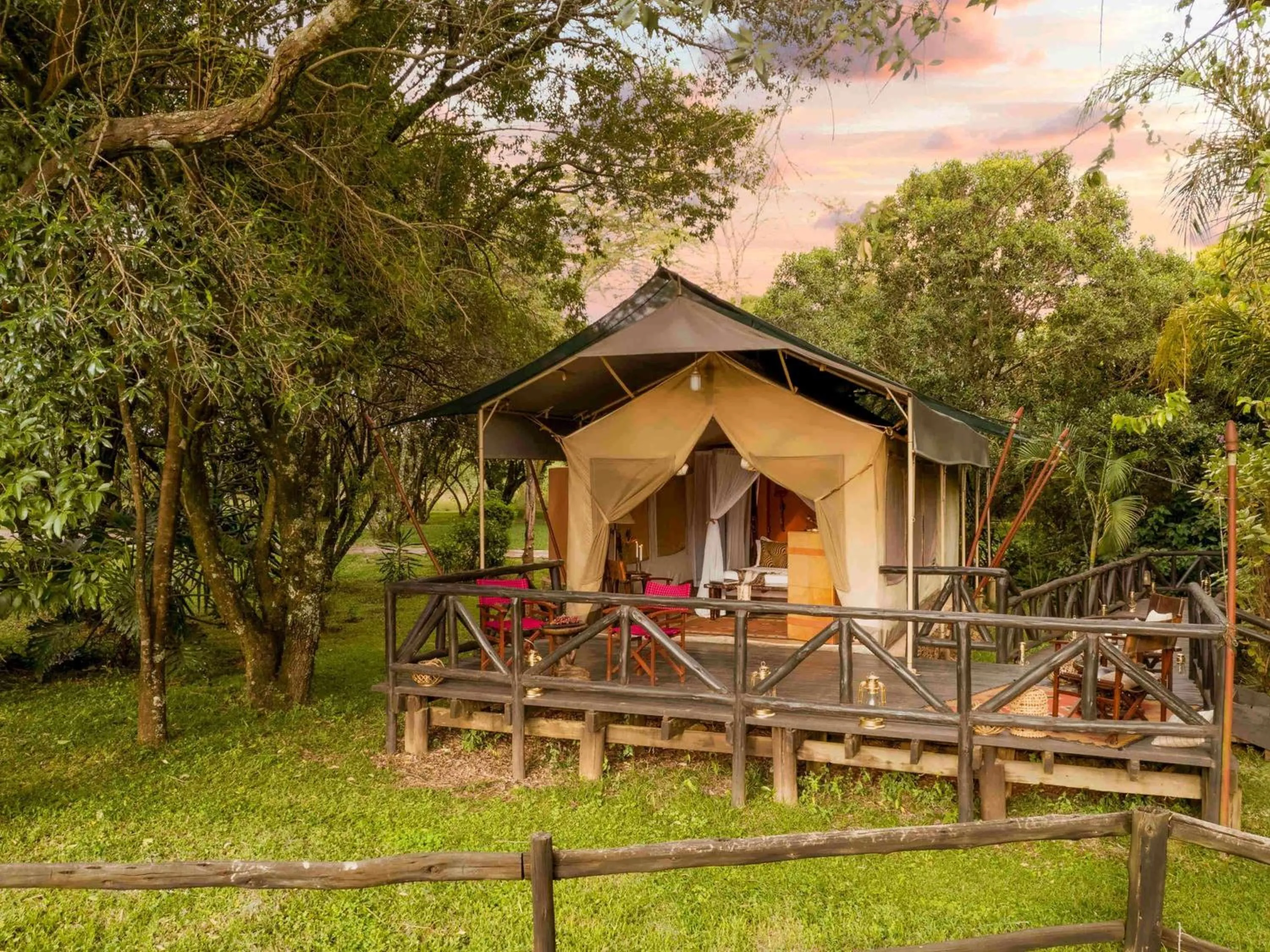 Bedroom in Fairmont Mara Safari Club