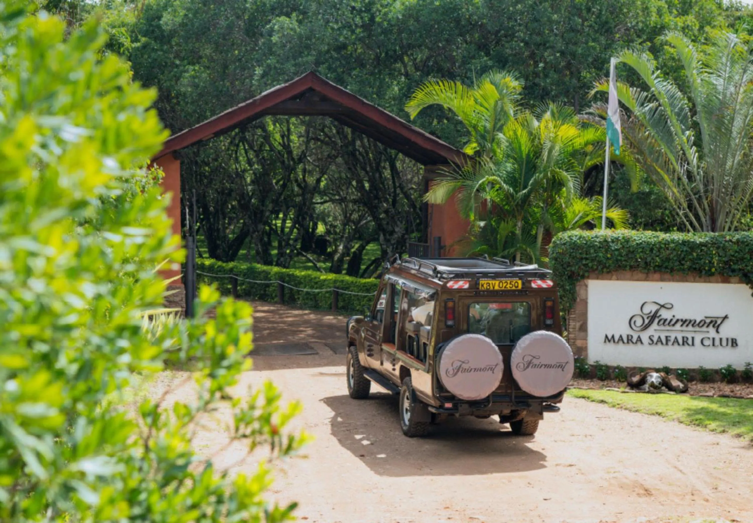 Facade/entrance in Fairmont Mara Safari Club