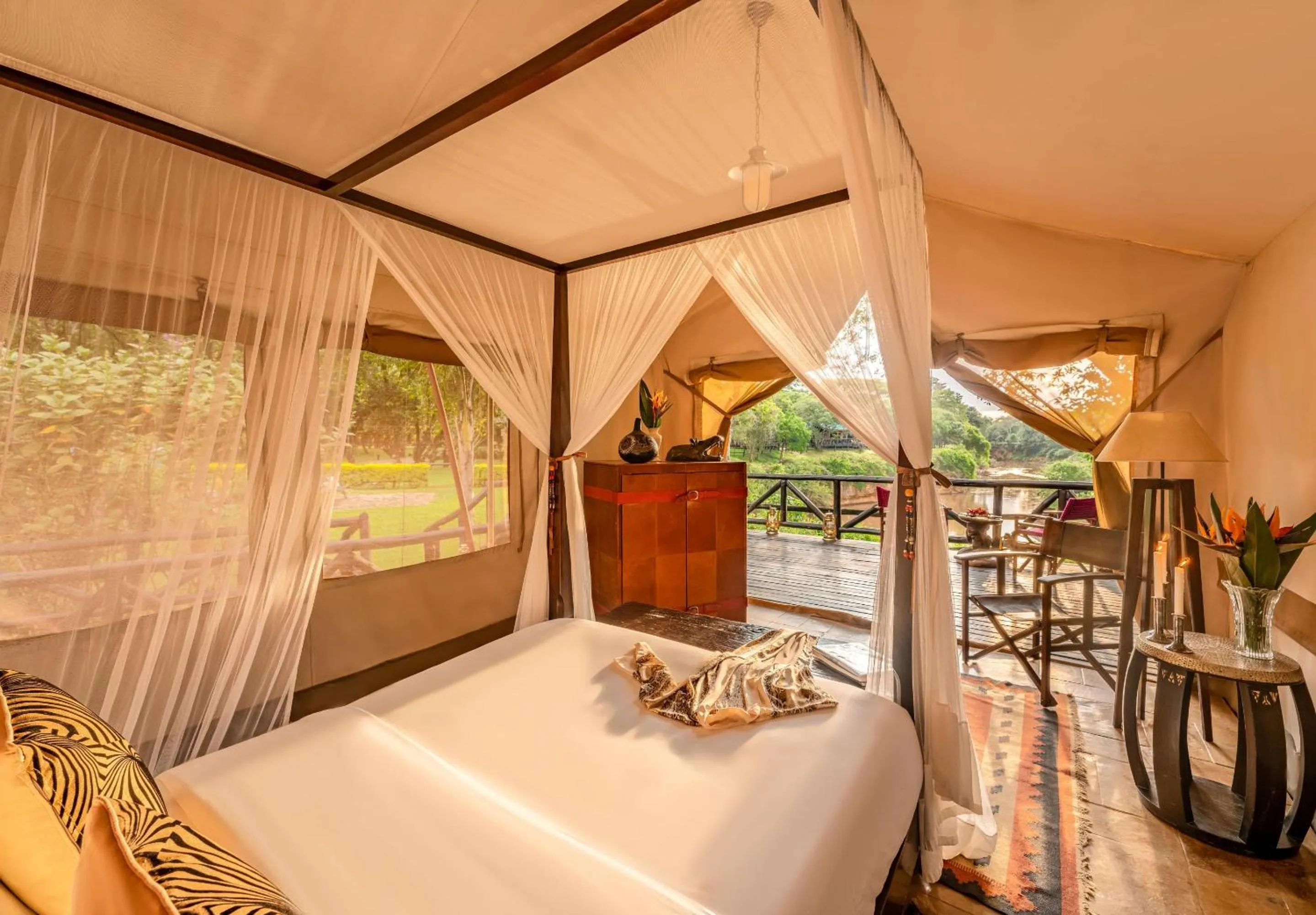 Bedroom in Fairmont Mara Safari Club