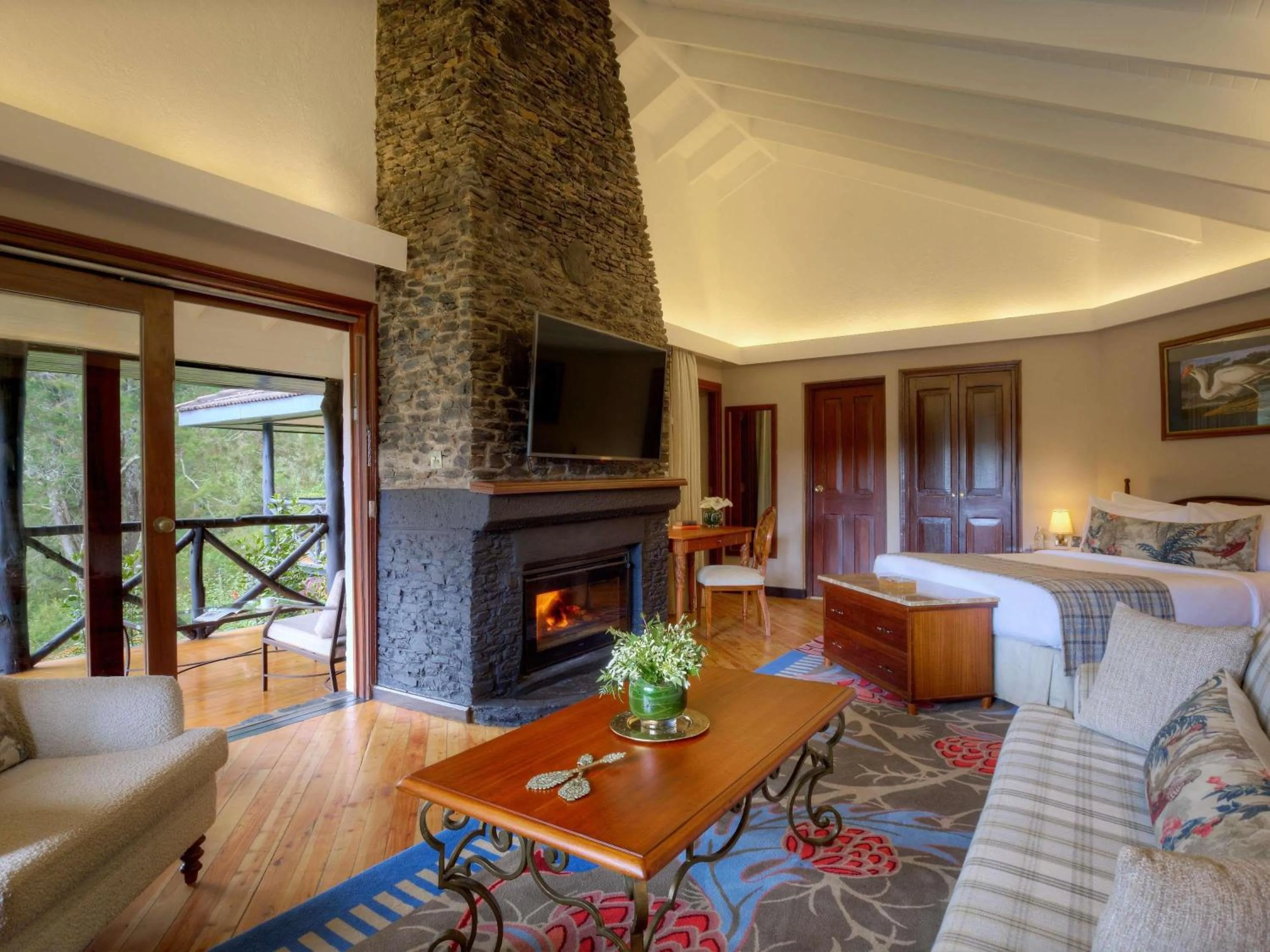 Bedroom in Fairmont Mount Kenya Safari Club