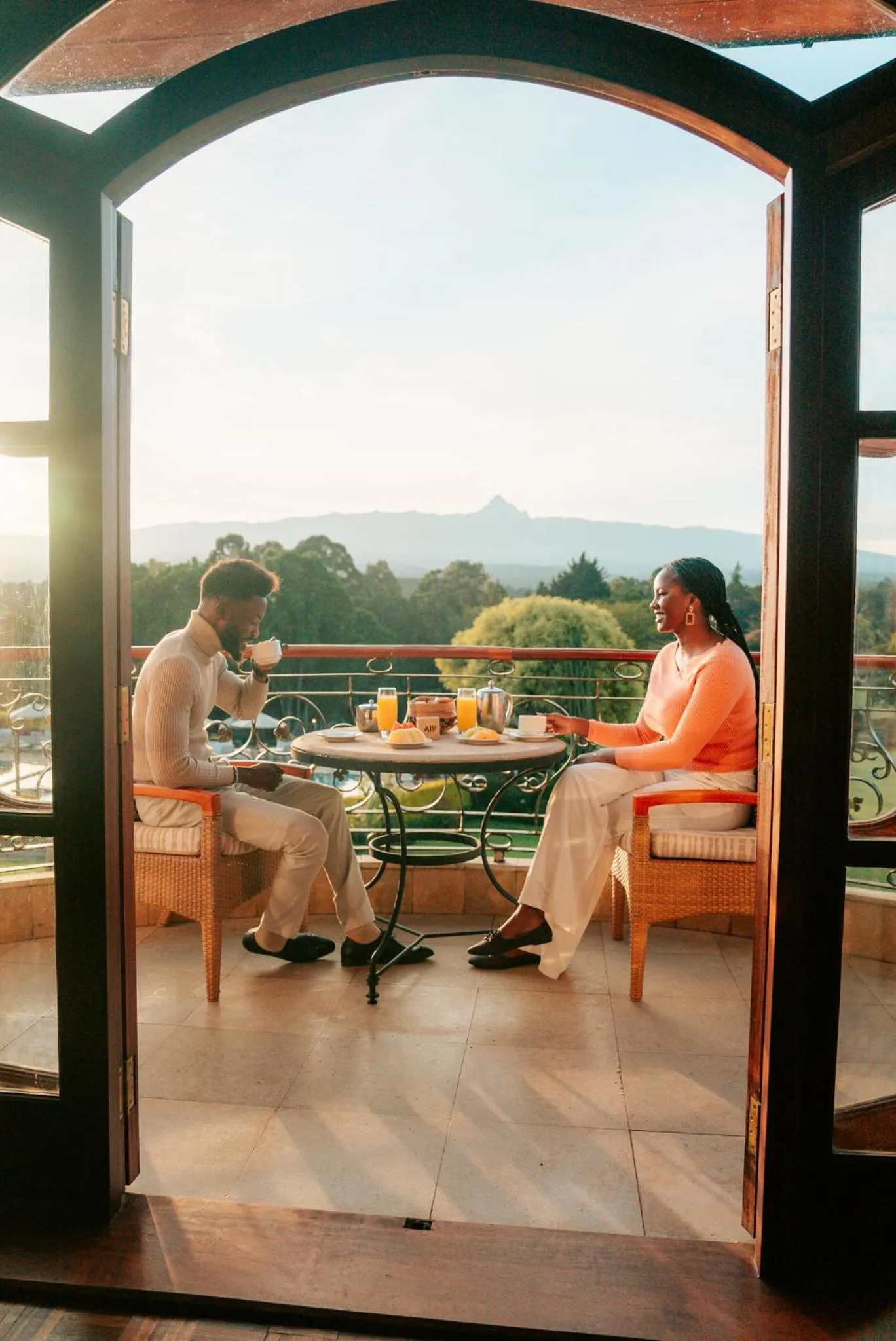Balcony/Terrace in Fairmont Mount Kenya Safari Club