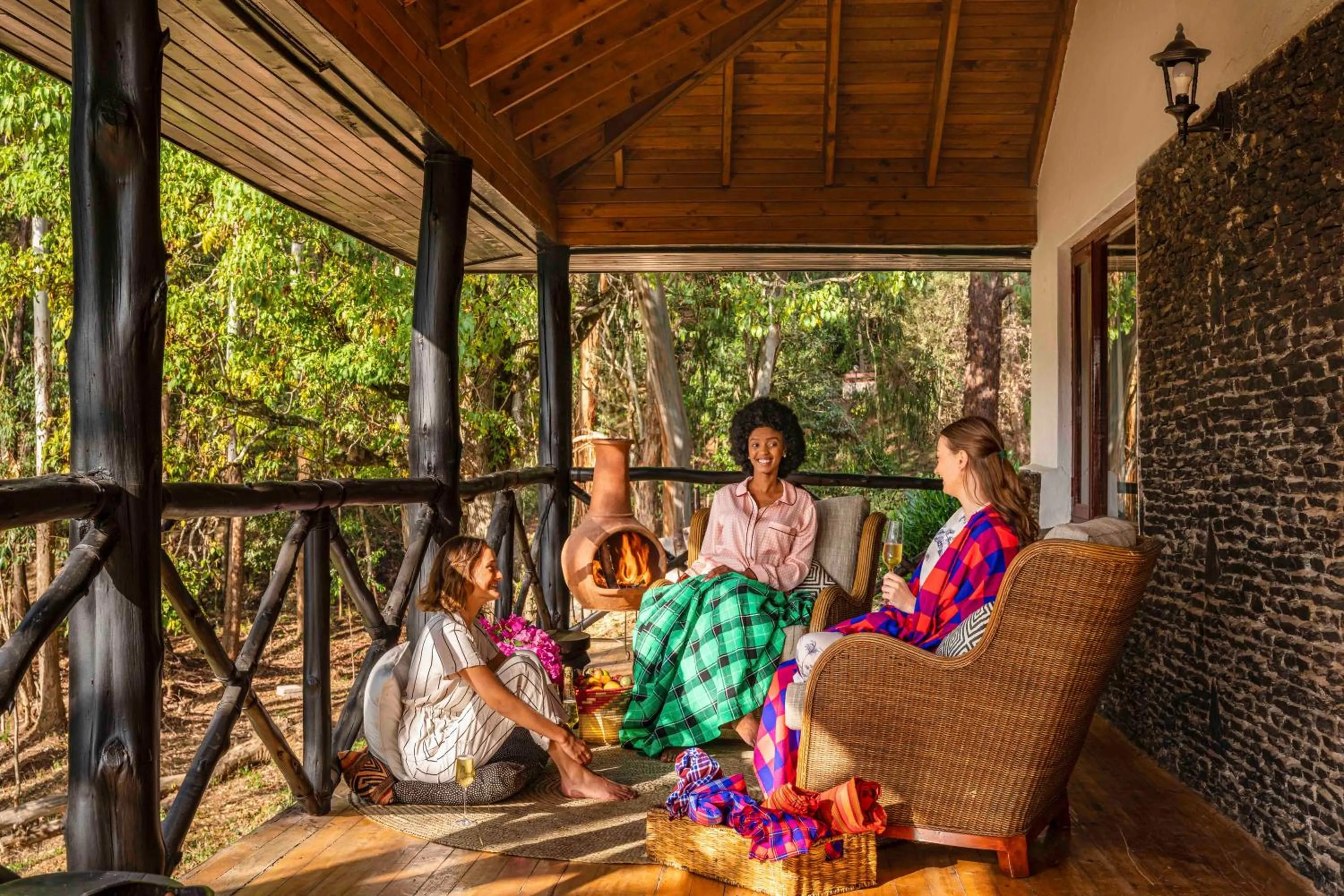 Balcony/Terrace in Fairmont Mount Kenya Safari Club