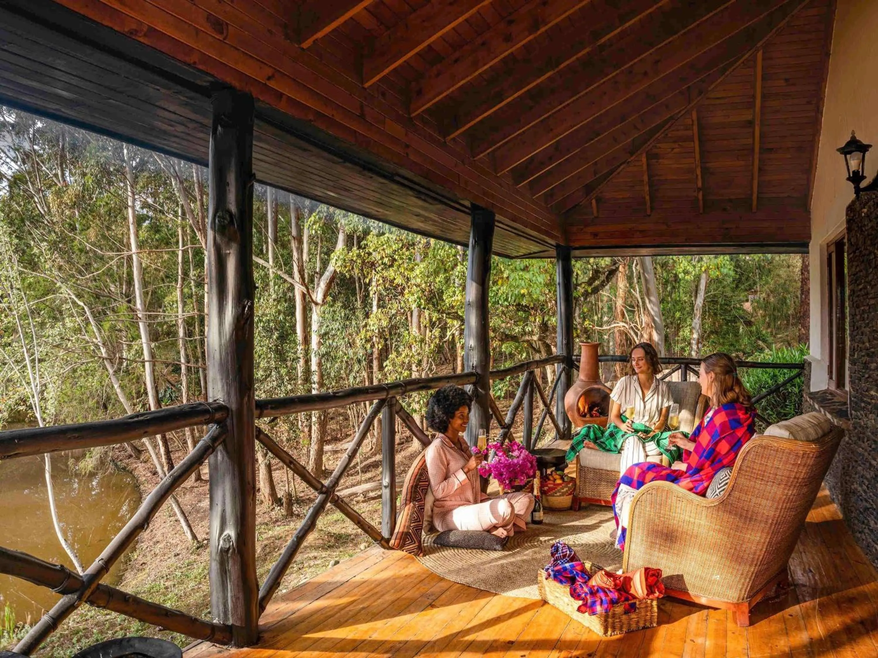 Bedroom in Fairmont Mount Kenya Safari Club