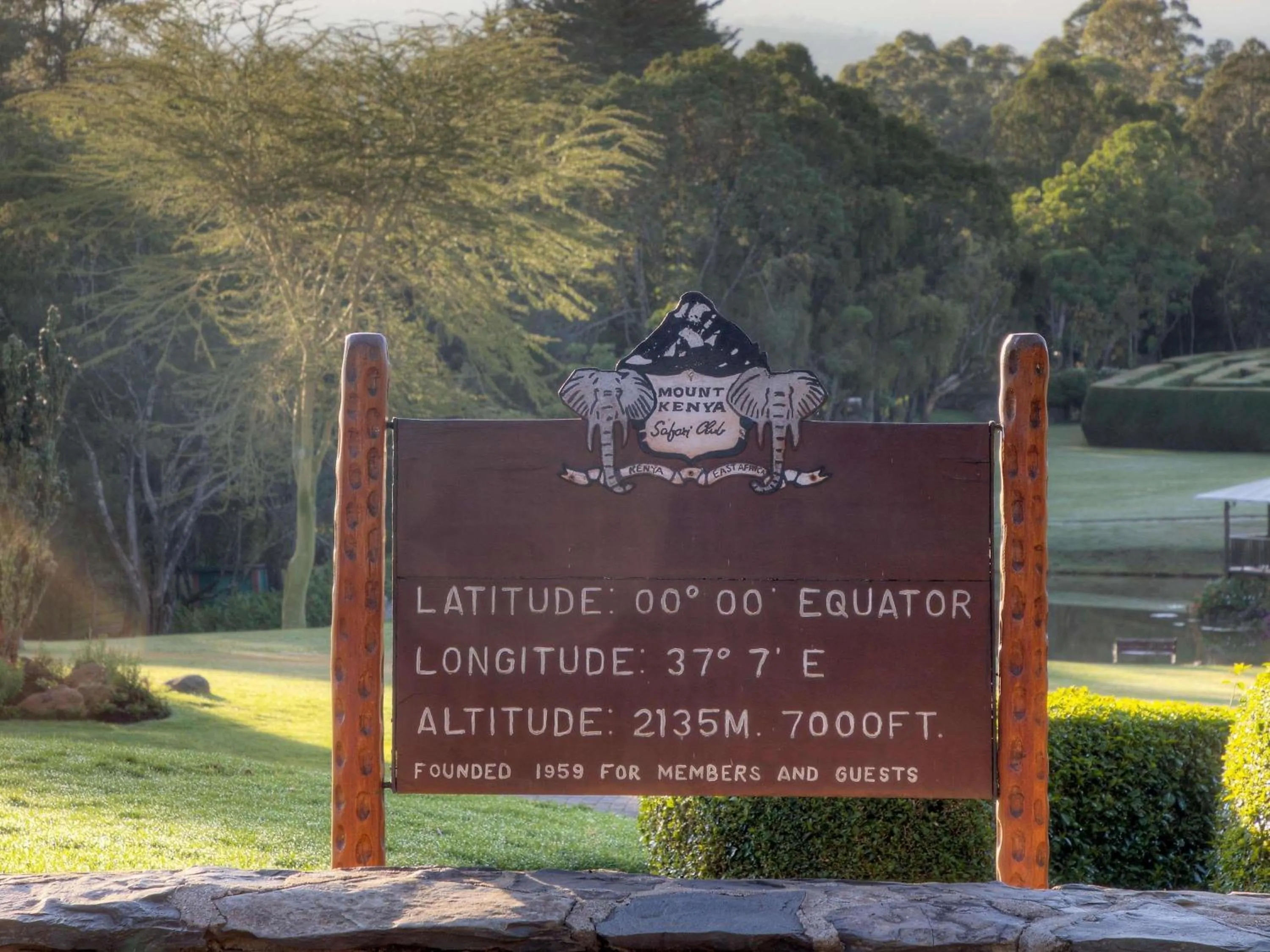 Property building in Fairmont Mount Kenya Safari Club