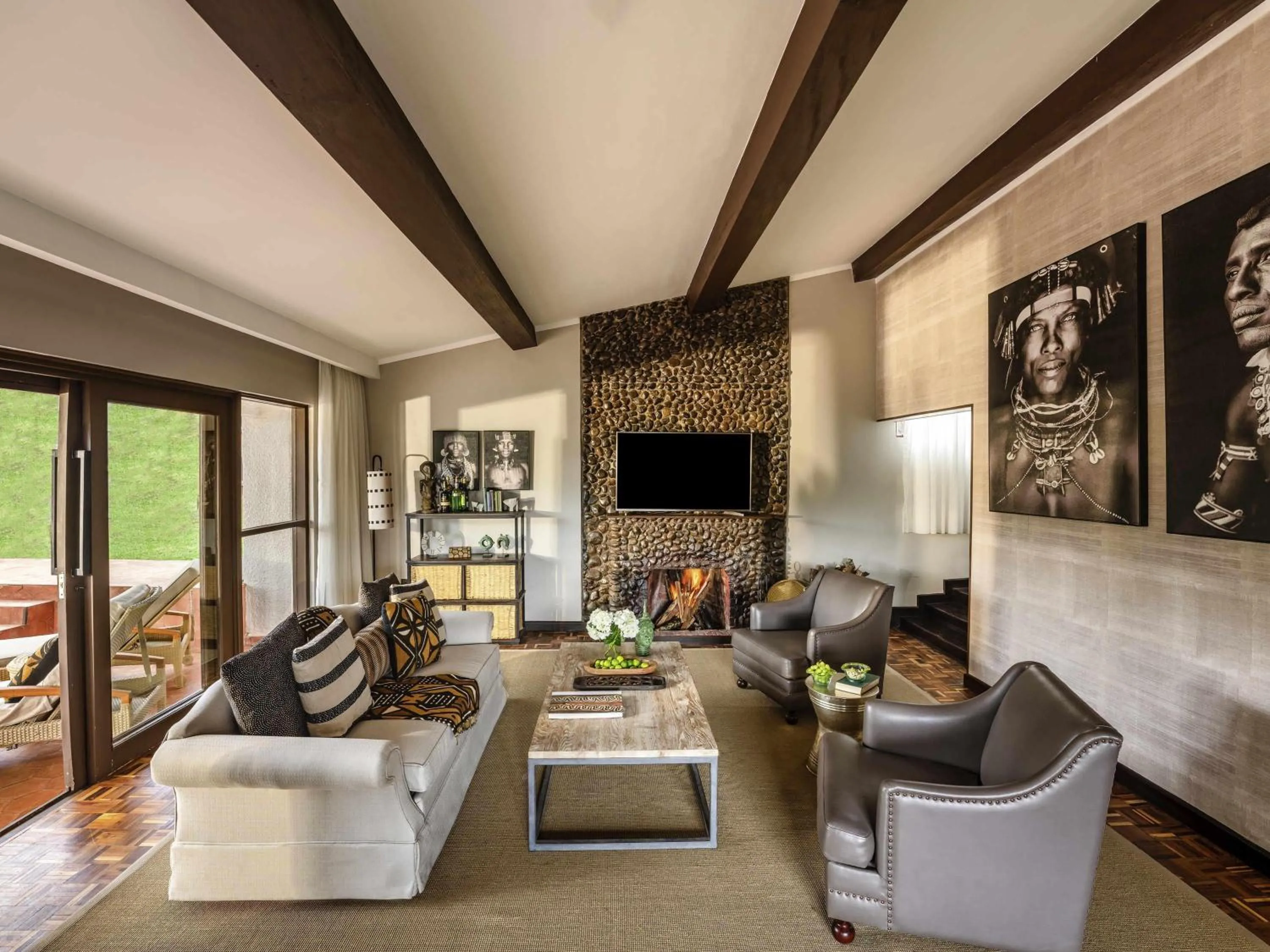 Bedroom in Fairmont Mount Kenya Safari Club