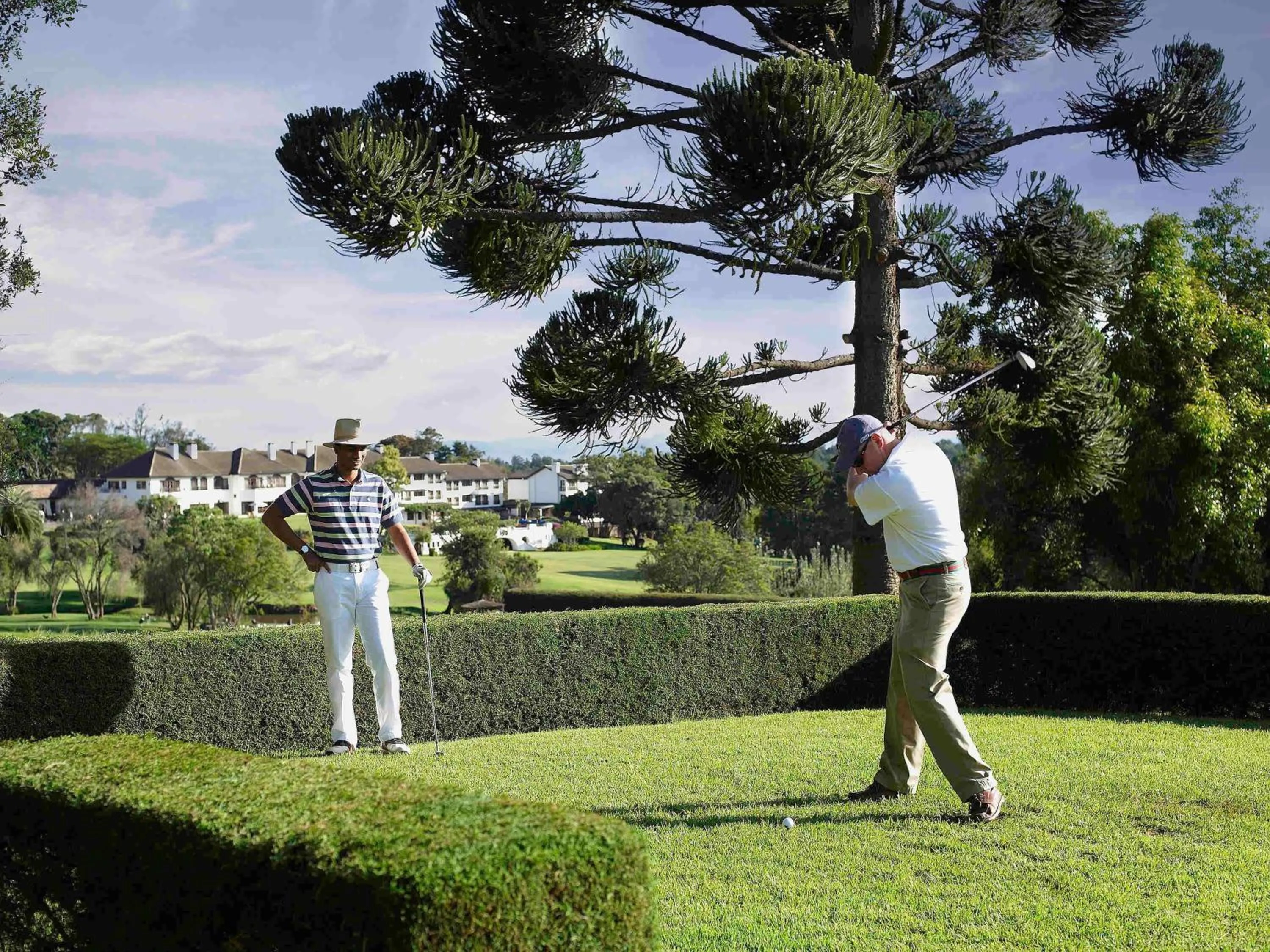 Golfcourse in Fairmont Mount Kenya Safari Club