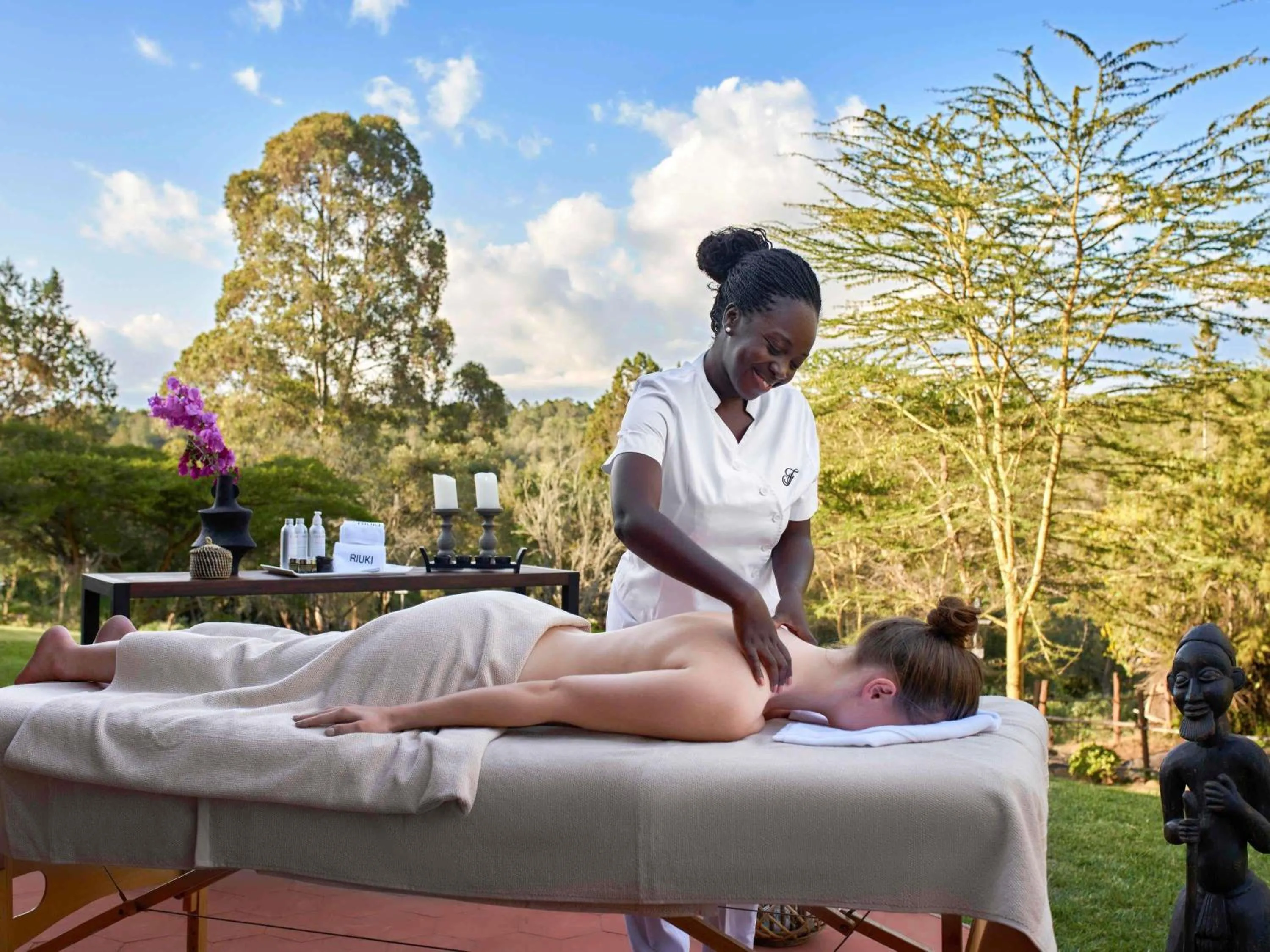 Spa and wellness centre/facilities in Fairmont Mount Kenya Safari Club