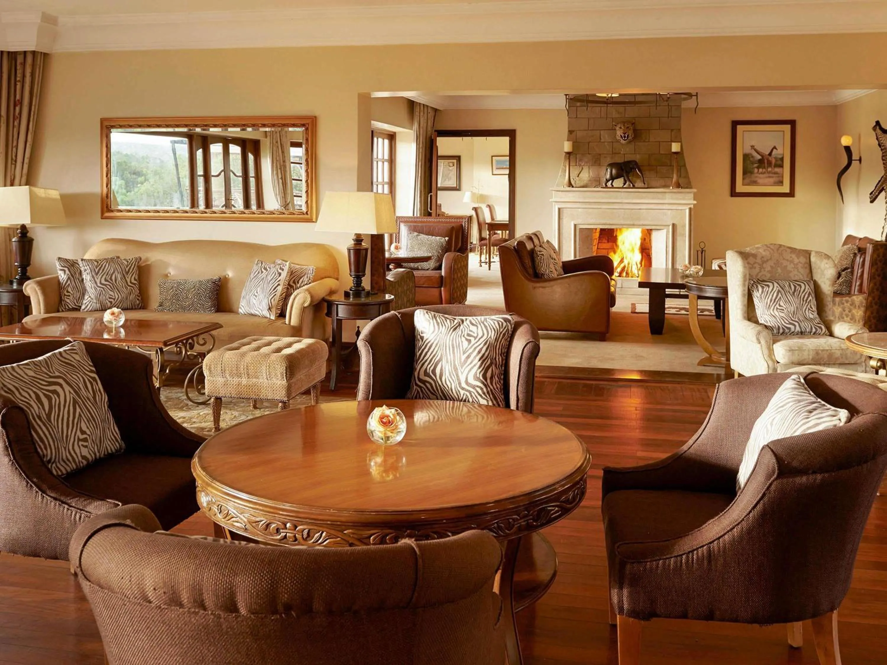 Restaurant/places to eat in Fairmont Mount Kenya Safari Club