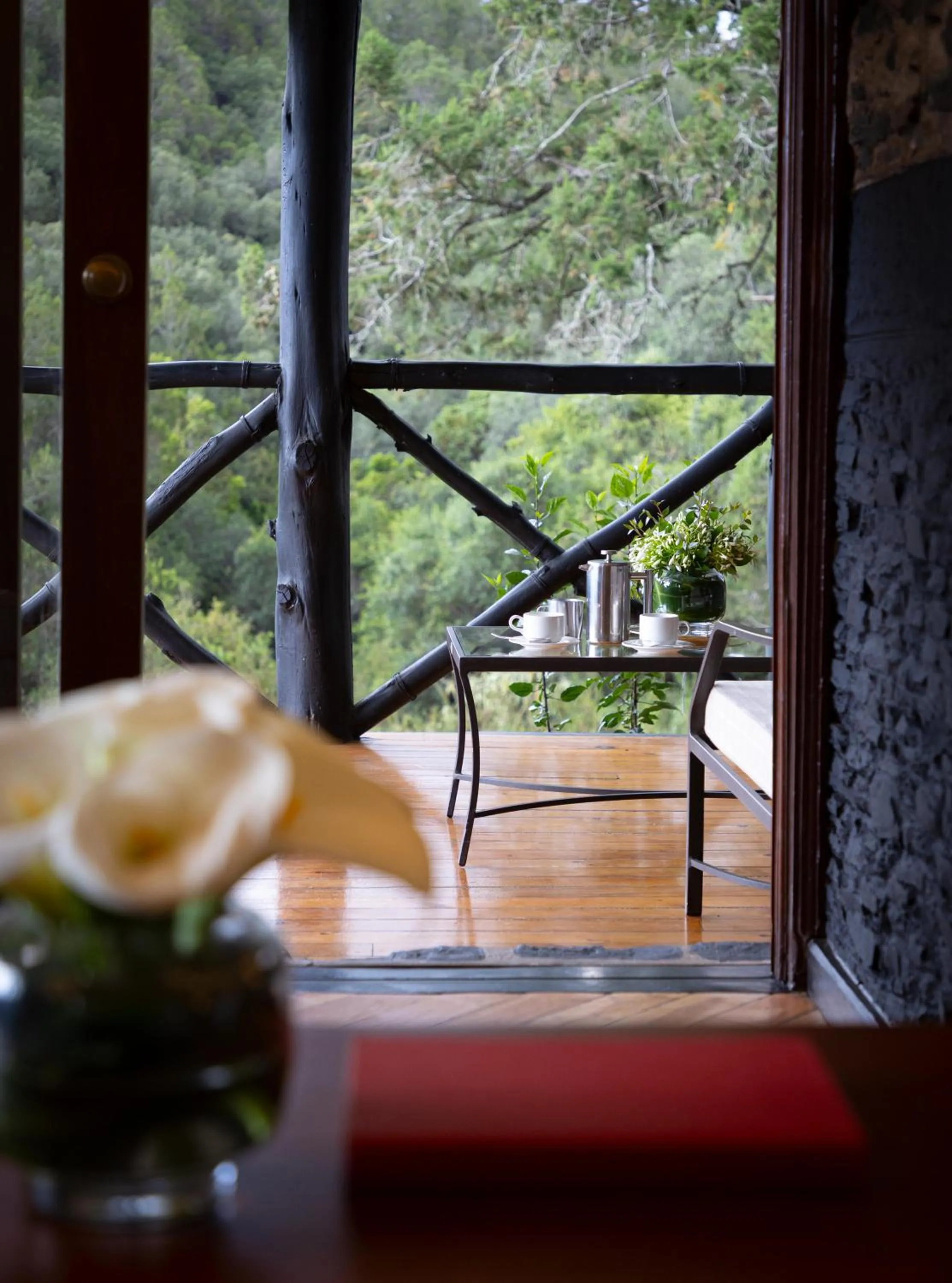 Balcony/Terrace in Fairmont Mount Kenya Safari Club