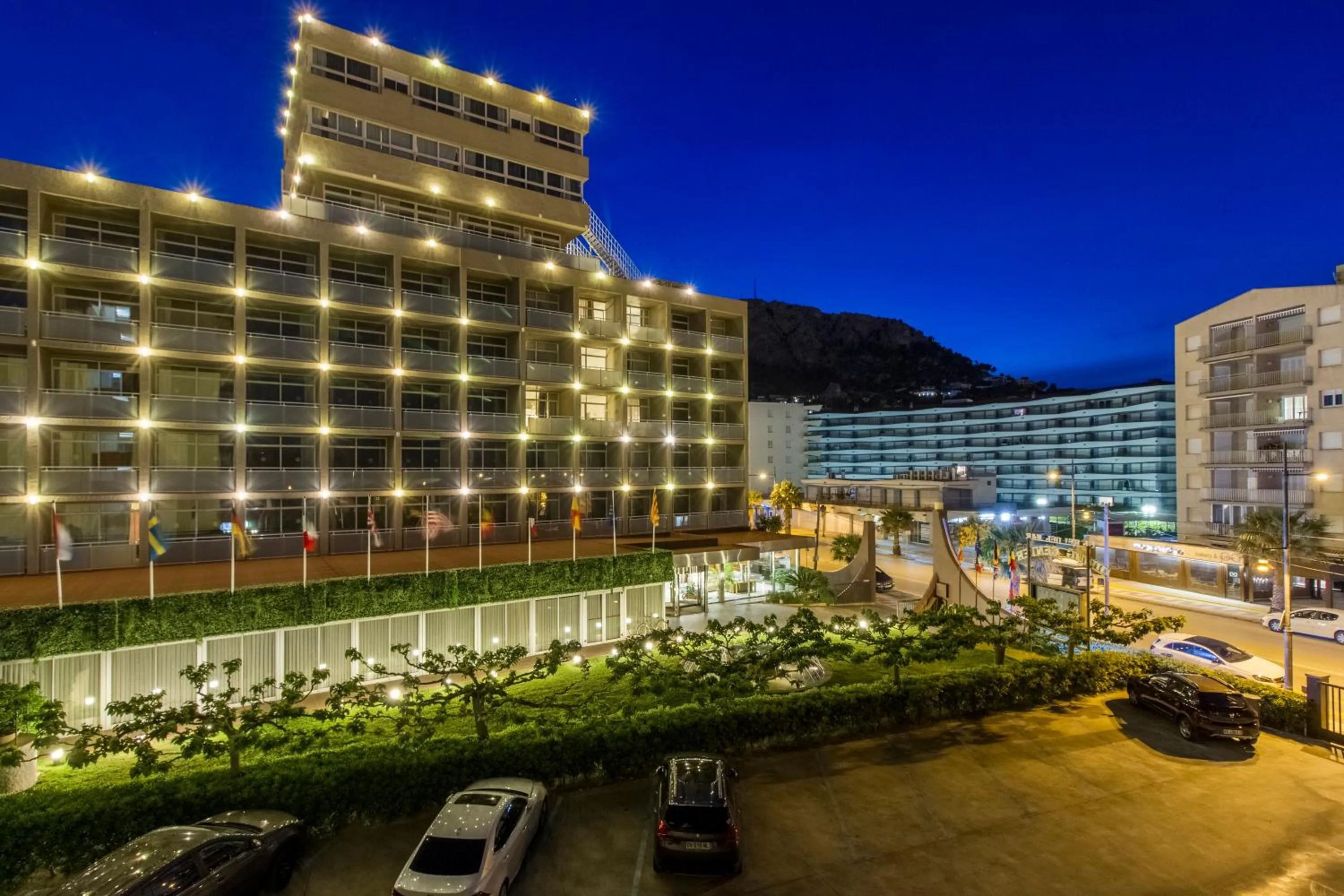 Property building in Hotel Panorama