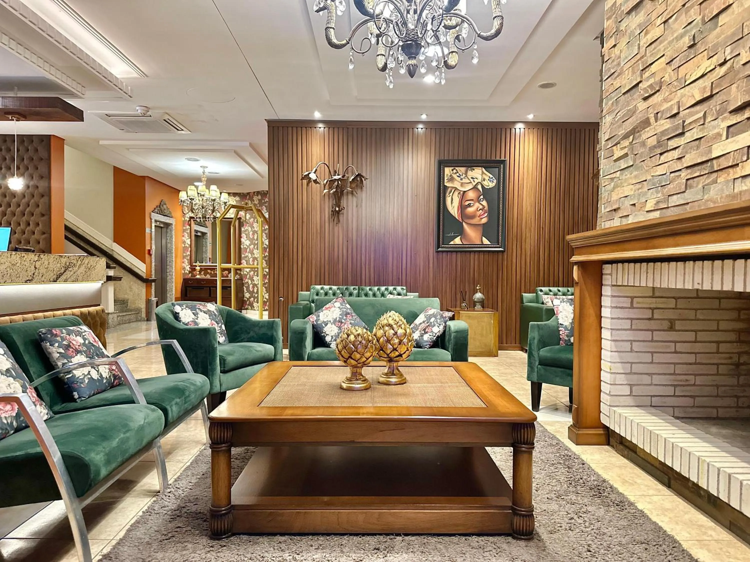 Living room in Hotel Glamour da Serra