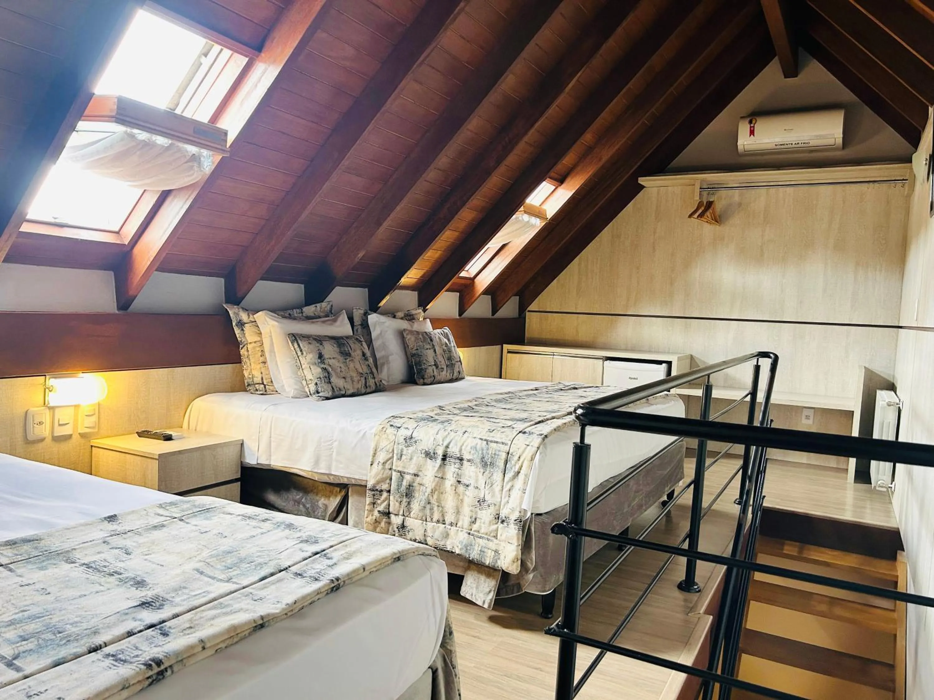 Bed in Hotel Glamour da Serra