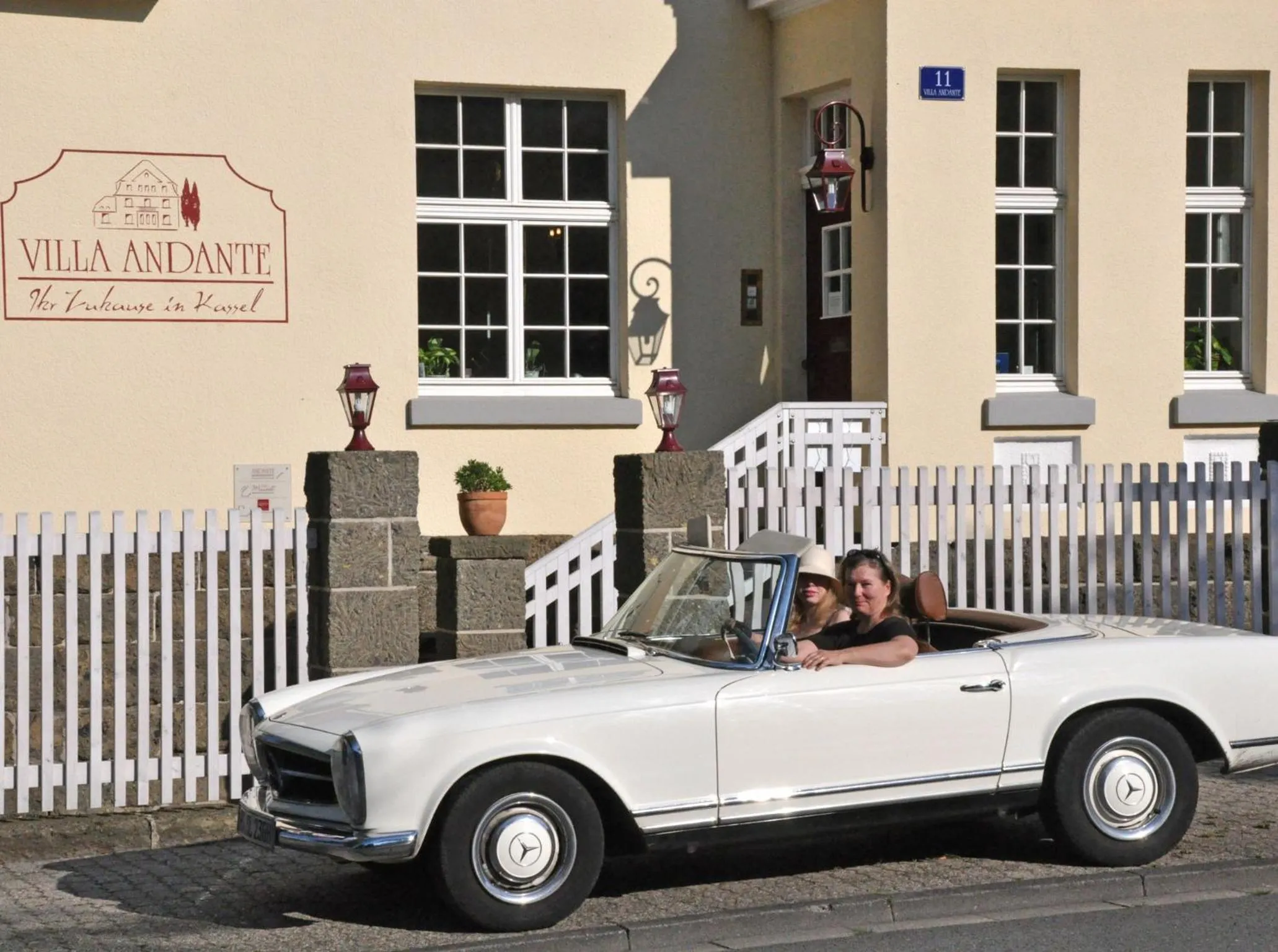 Property building in Villa Andante Apartmenthotel