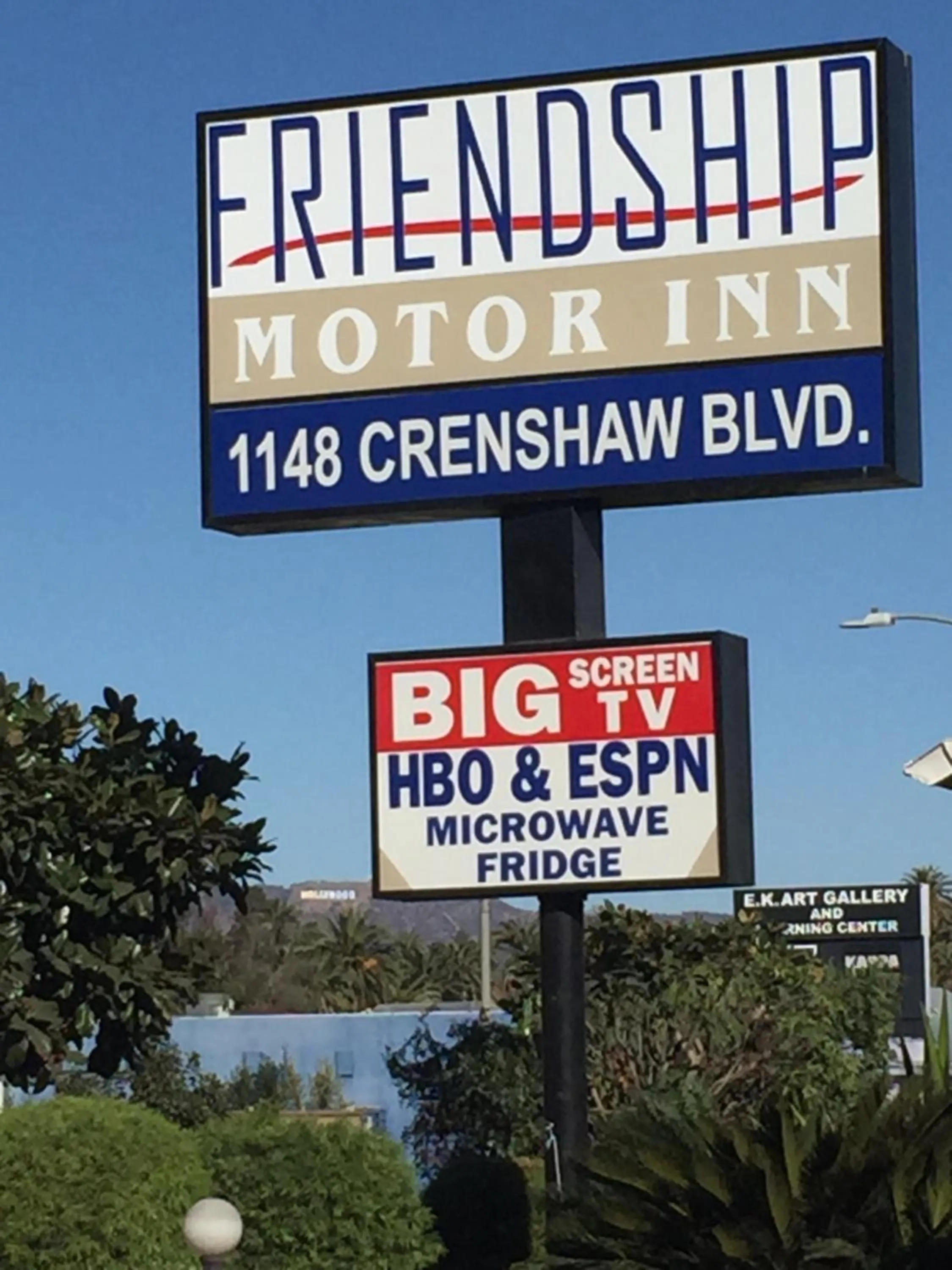 Property logo or sign in Friendship Motor Inn